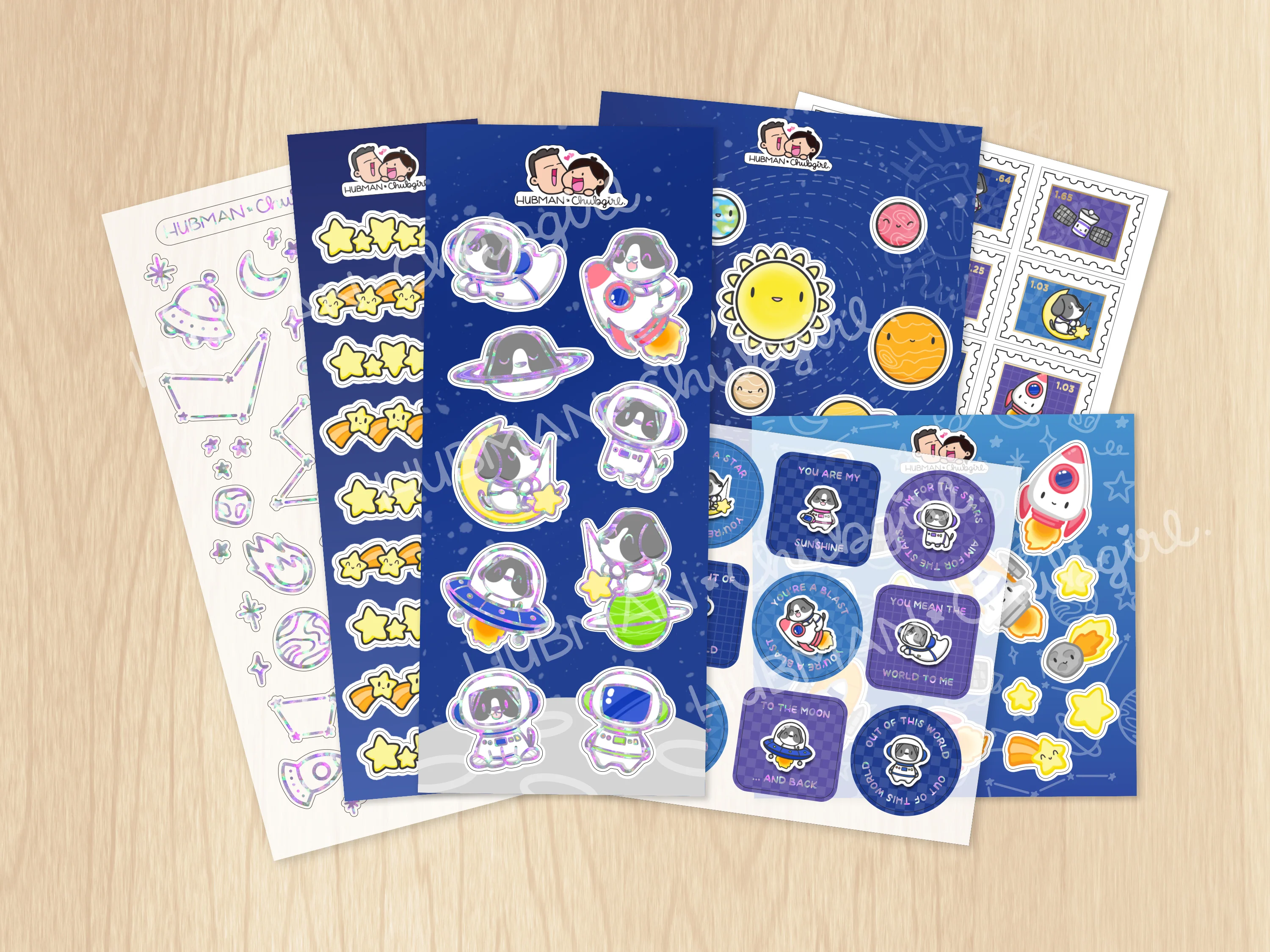 Blast Off Variety Sticker Pack