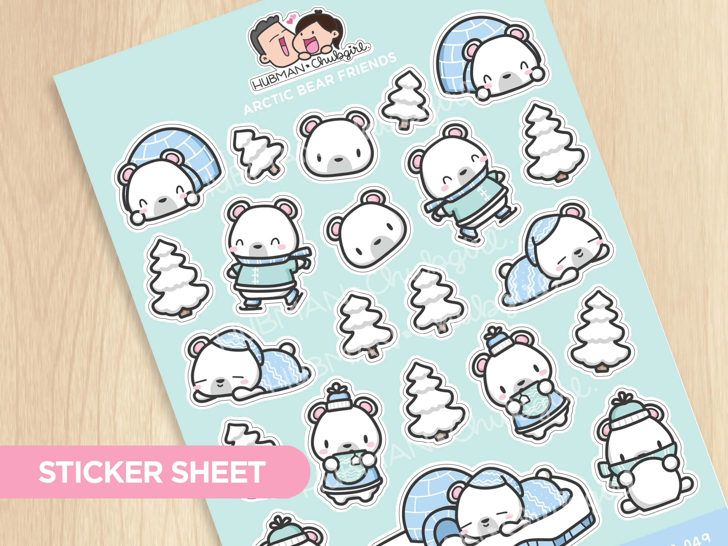 Arctic Winter Sticker Set - Image 2