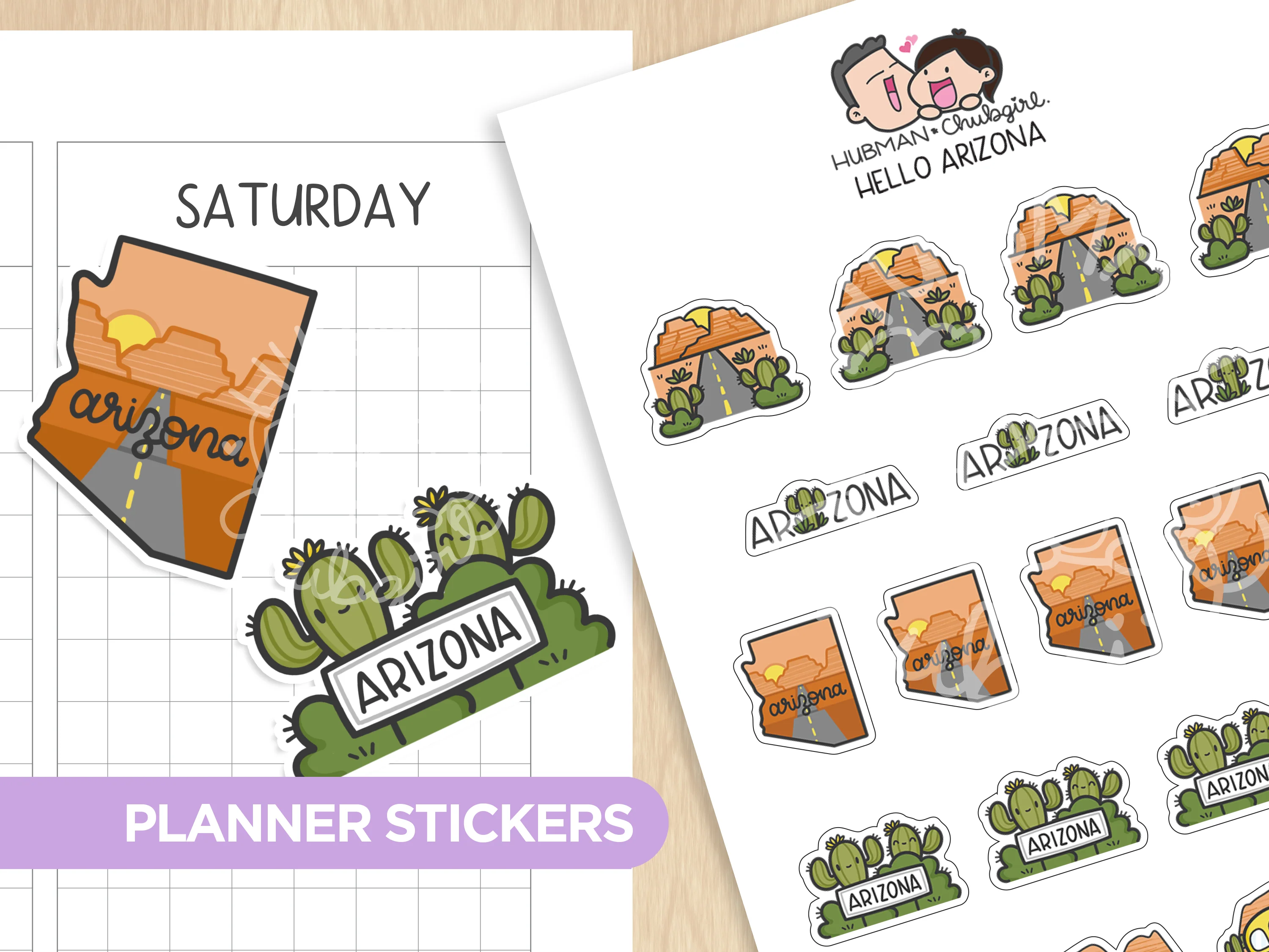 Arizona Sticker Set - Image 7