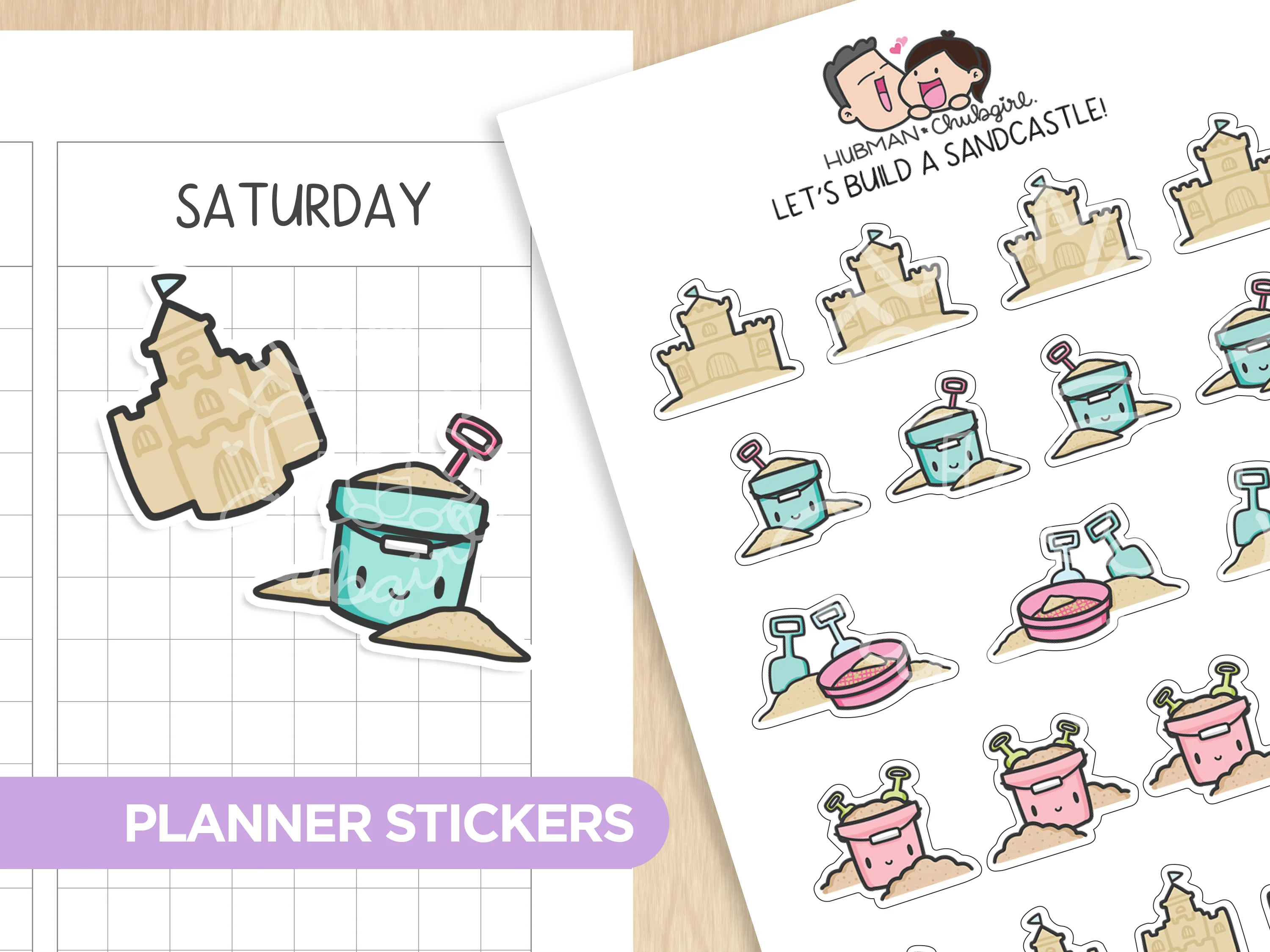 Beach Time Sticker Set - Image 6