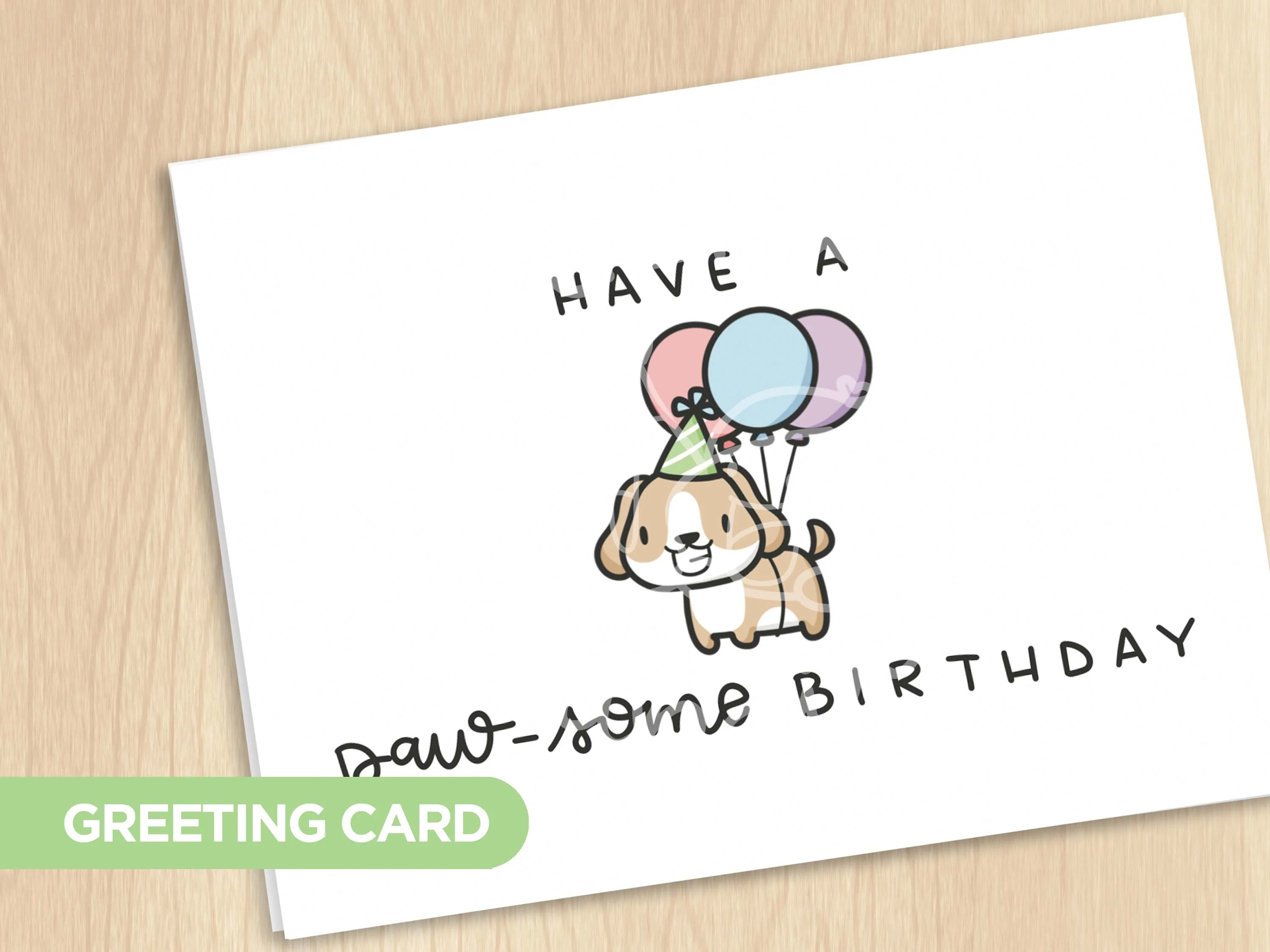 Birthday Cards Collection 5 - Dogs (Set of 5) - Image 4