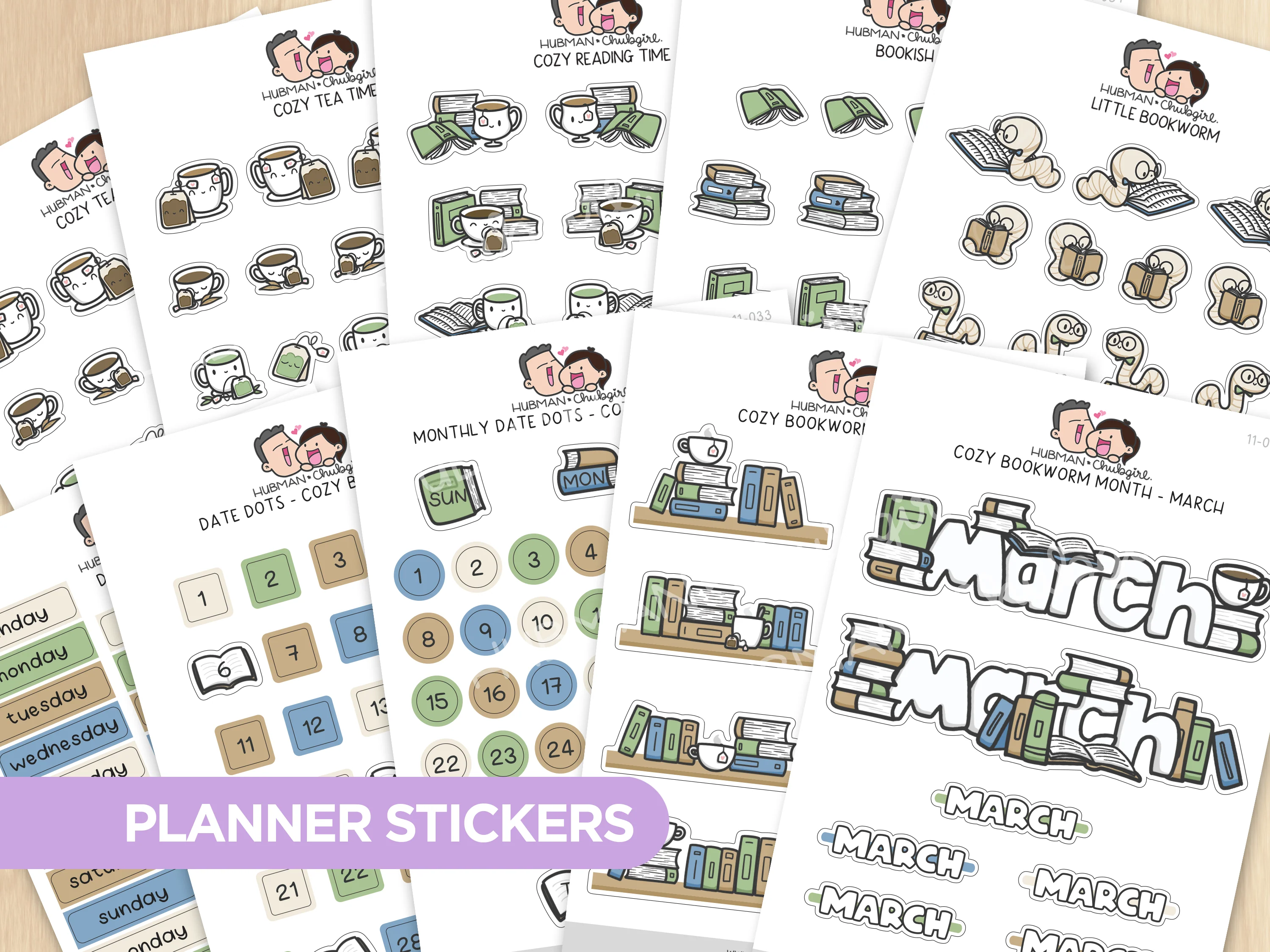 Cozy Bookworm Journal Pack - Image 3