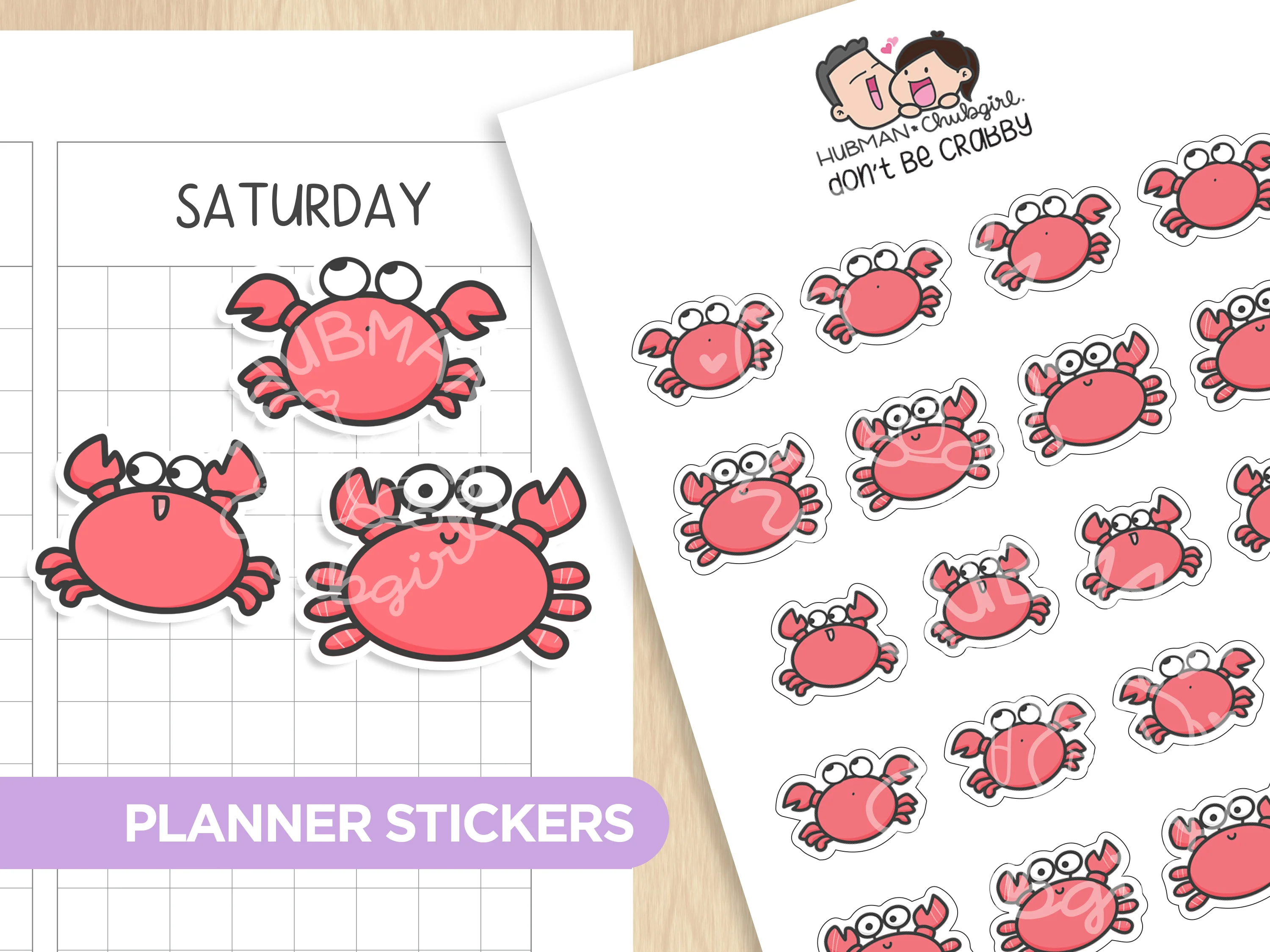 Crabby Sticker Set - Image 3