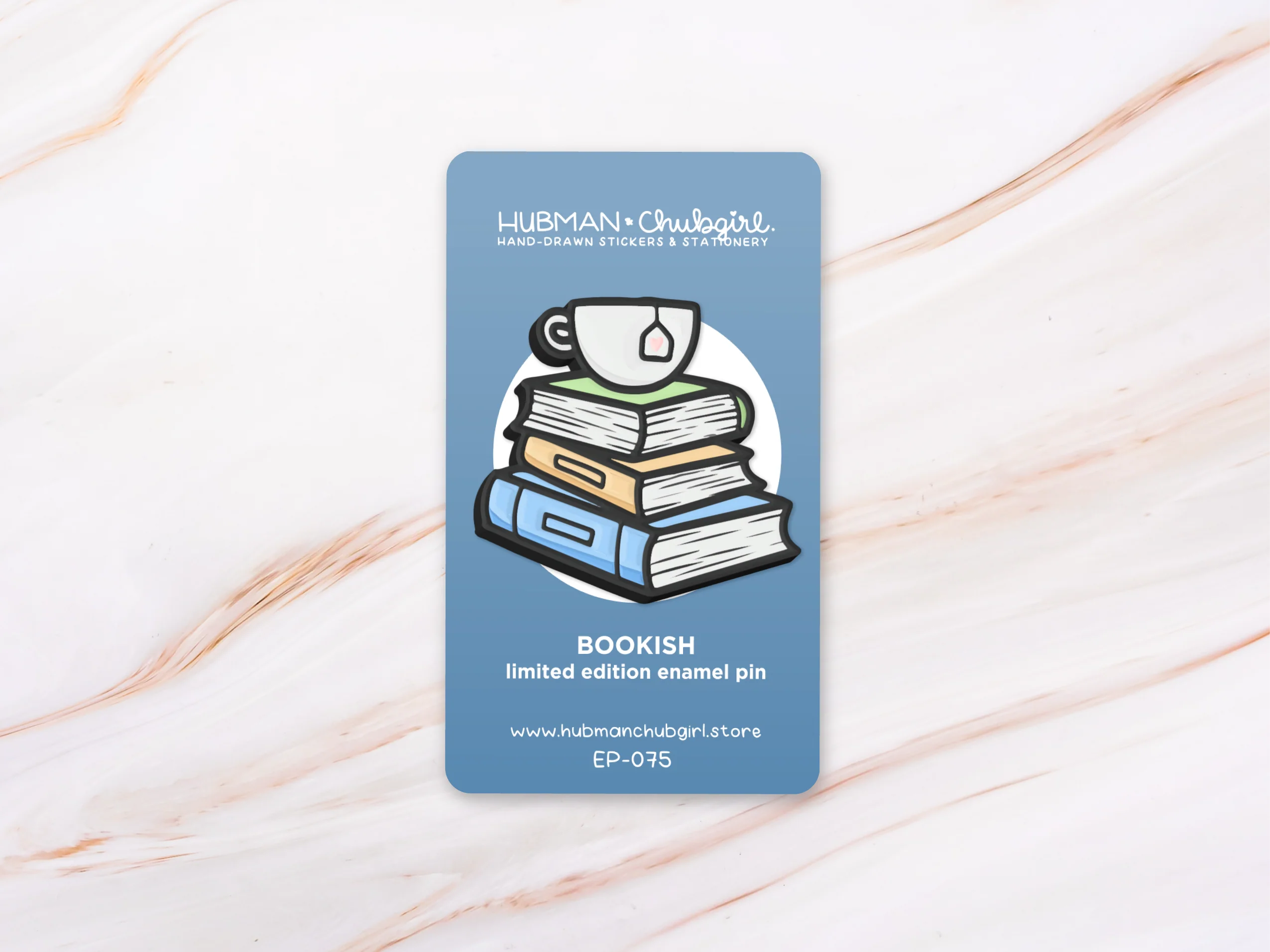 Bookish Pin