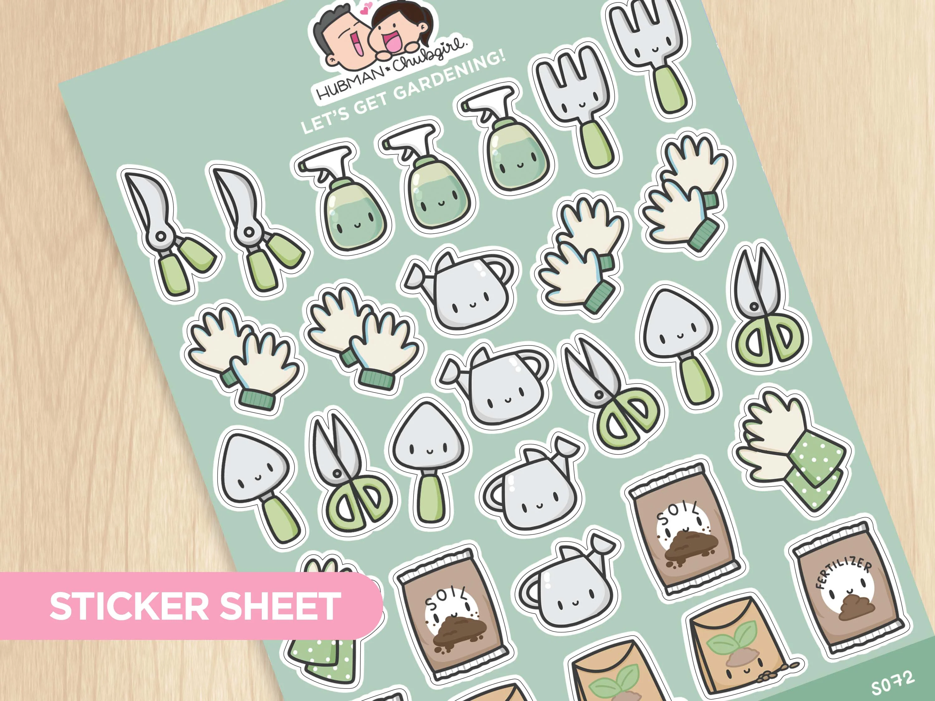 Gardening Sticker Set - Image 3