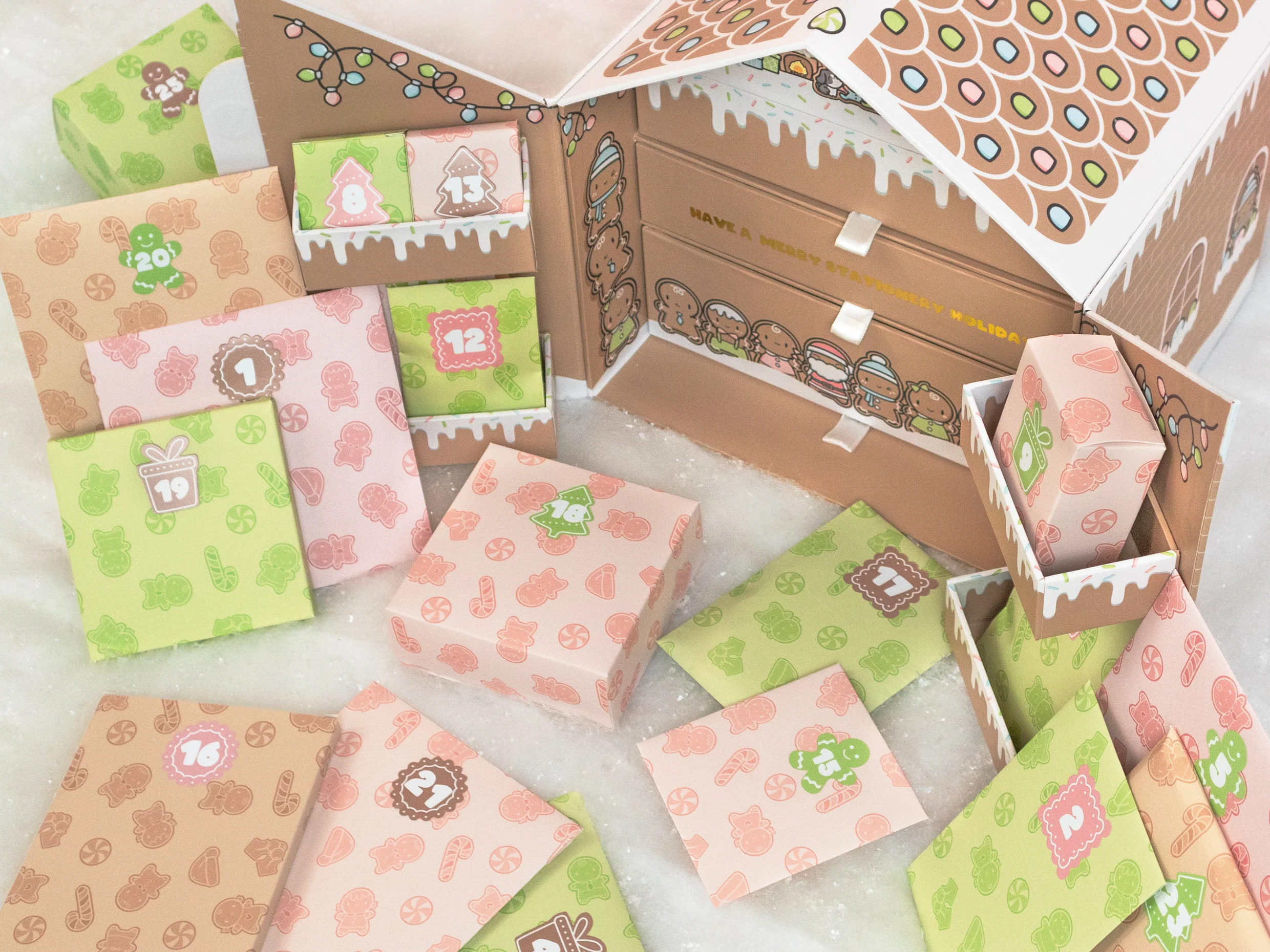 Gingerbread Holiday Advent Calendar - Image 7