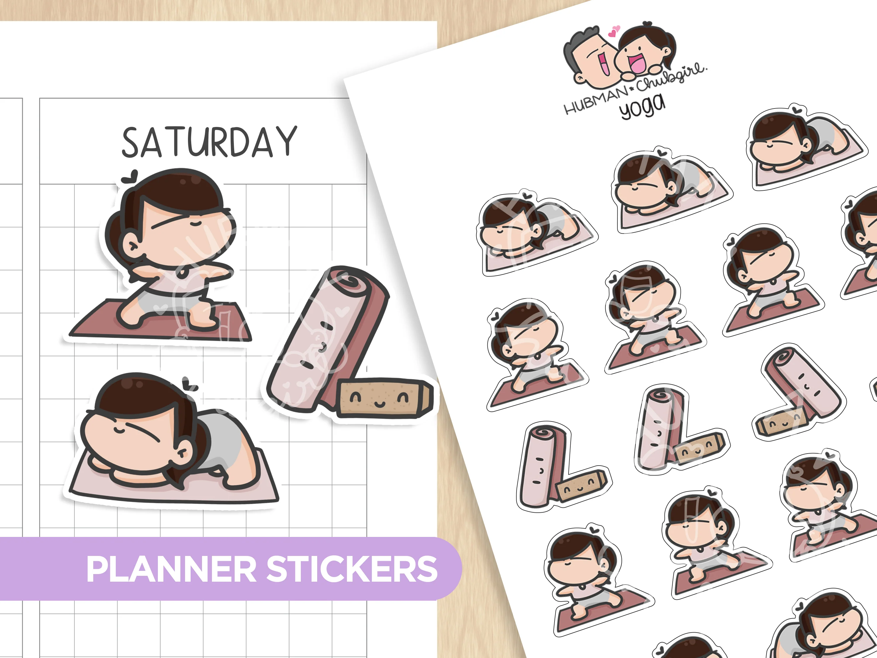 Gym & Workout Sticker Set - Image 6