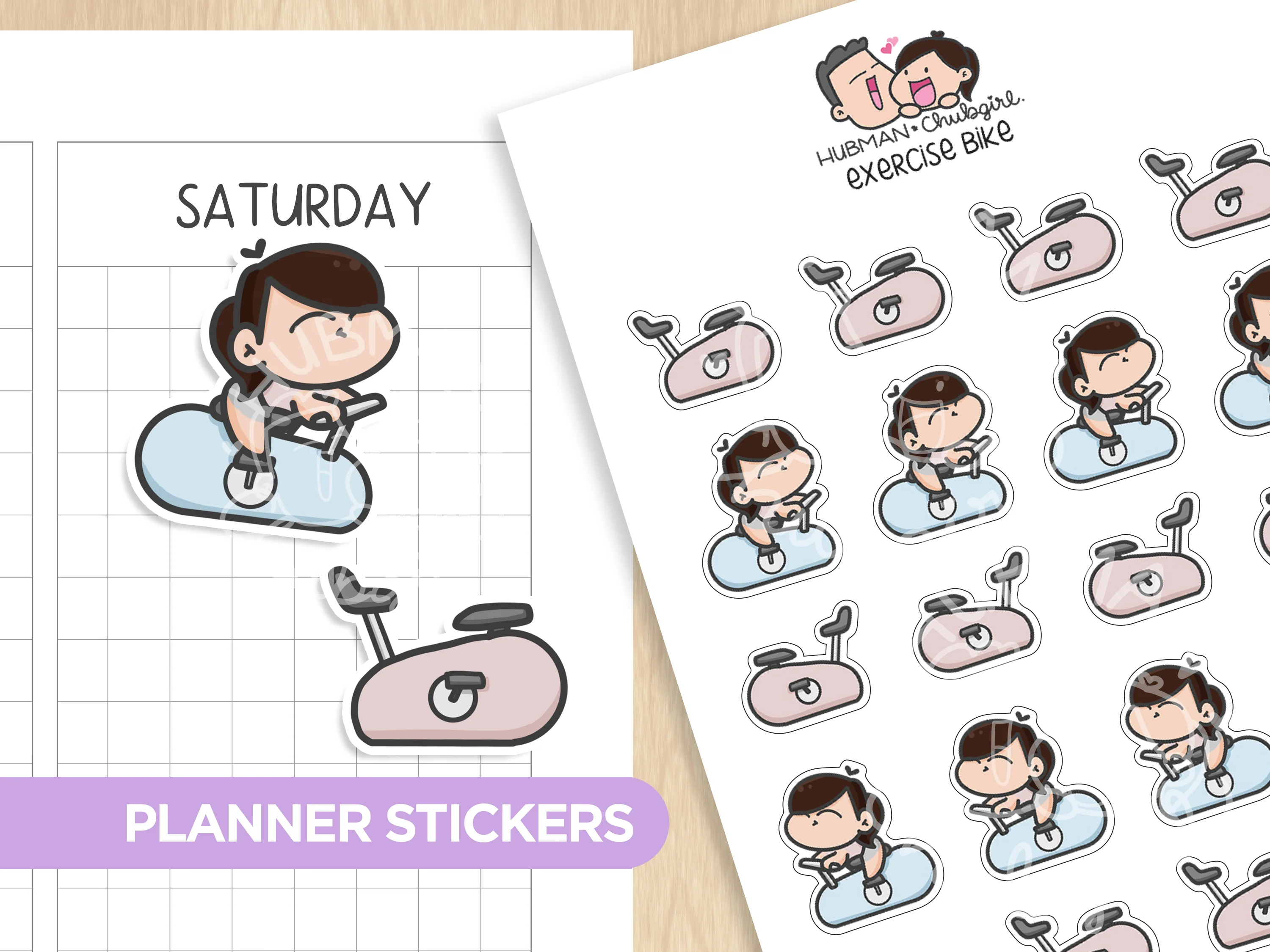 Gym & Workout Sticker Set - Image 8