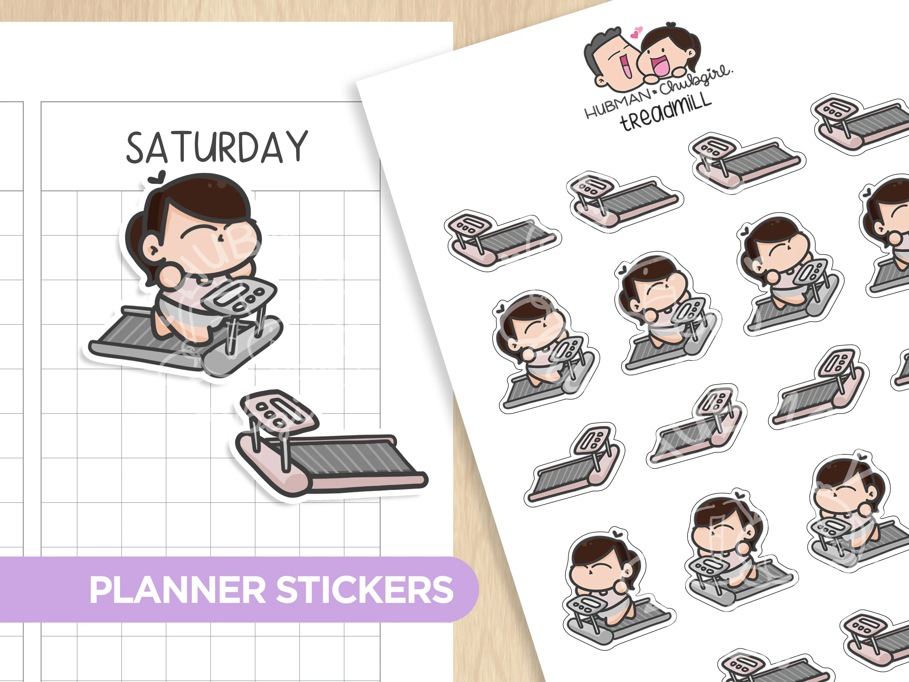 Gym & Workout Sticker Set - Image 9