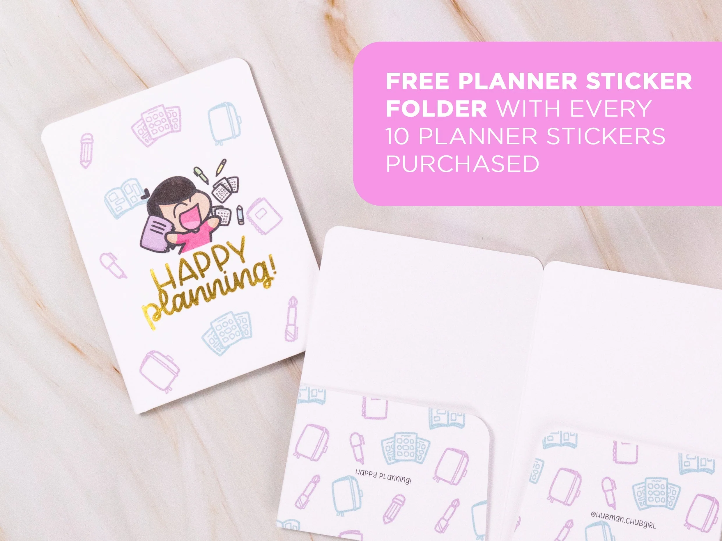 Happy Little Pots Planner Stickers - Image 2