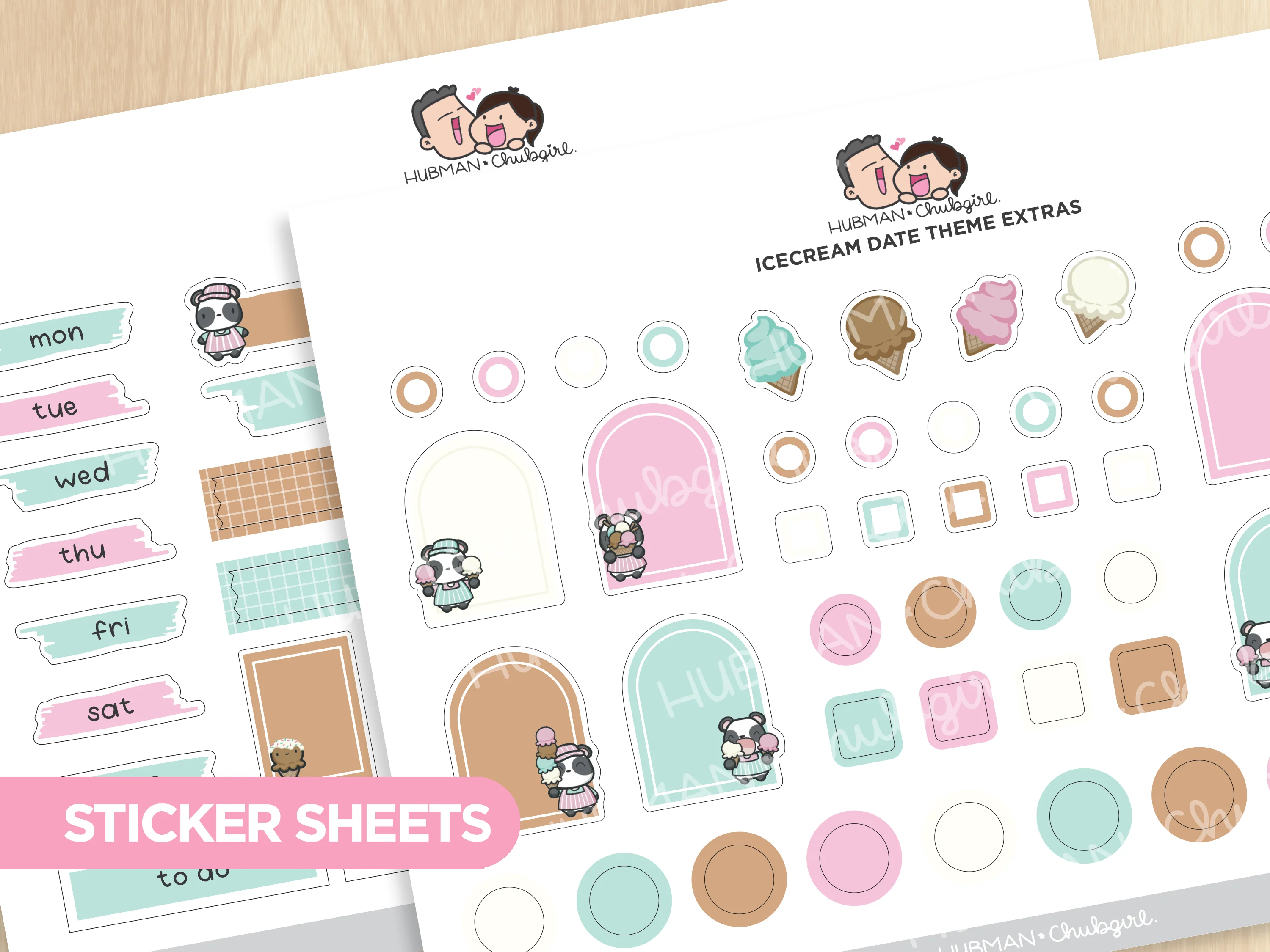 Icecream Date theme - Extras