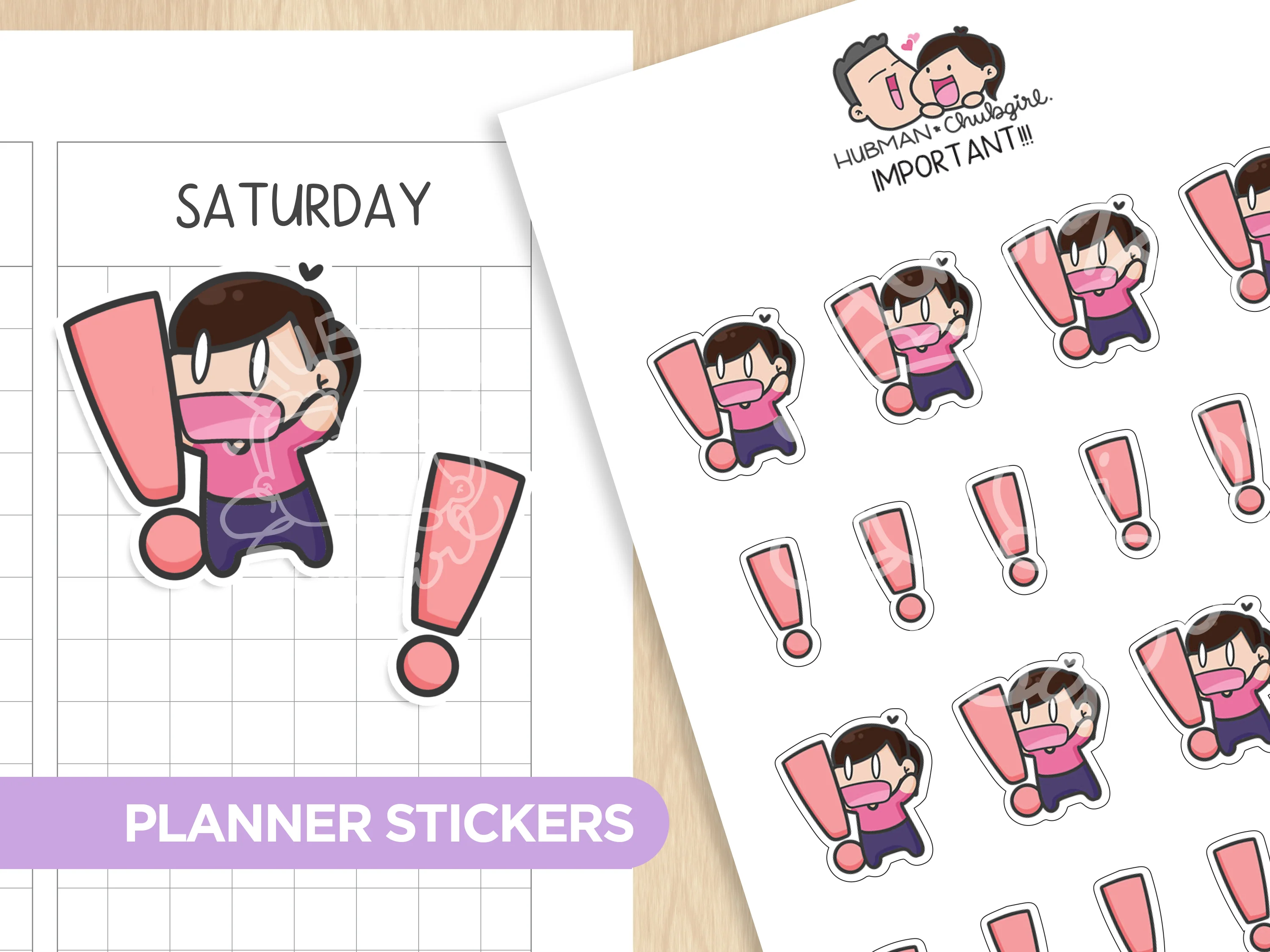 Important!! Planner Stickers