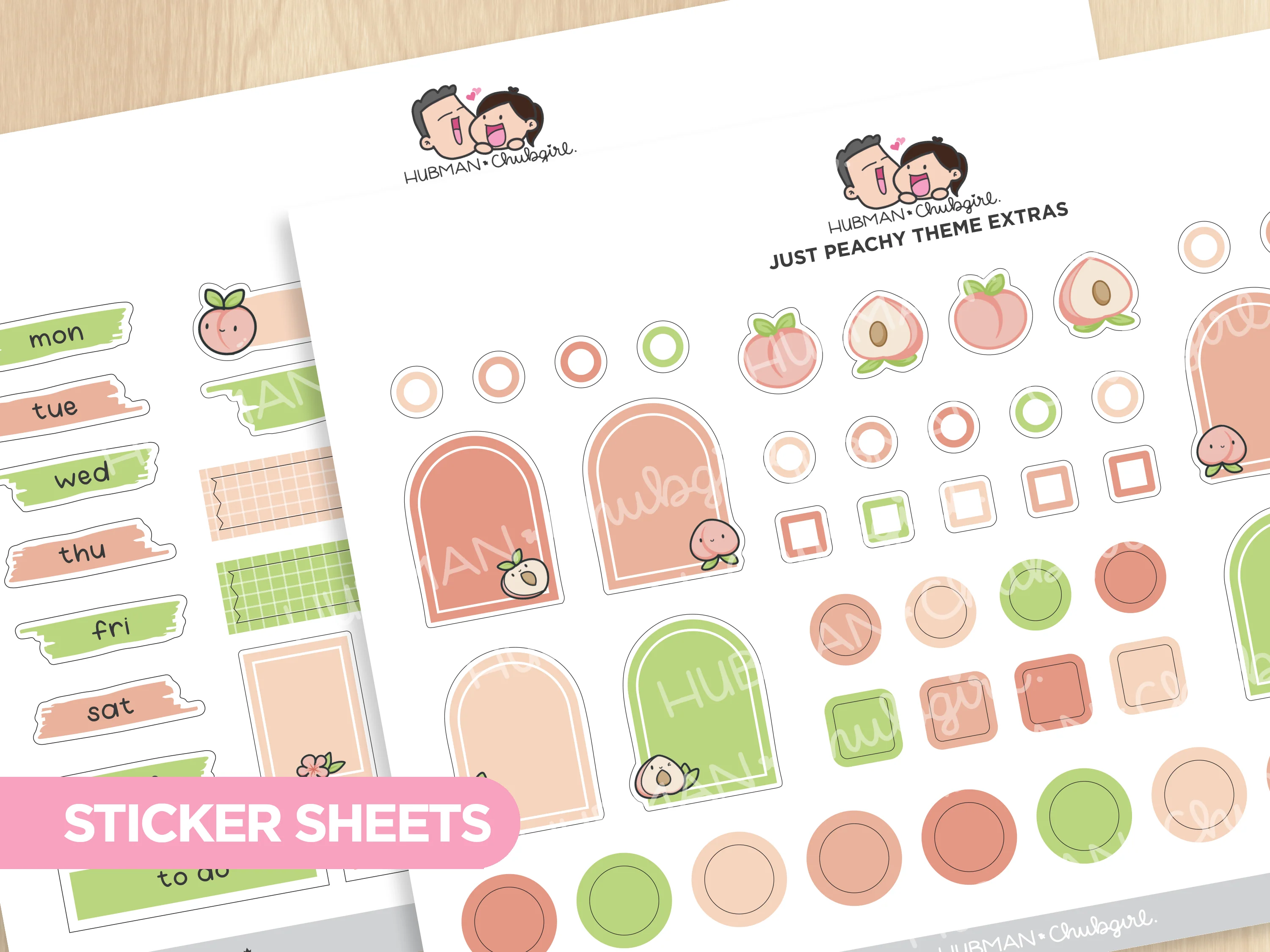 Just Peachy theme - Extras - Writtable