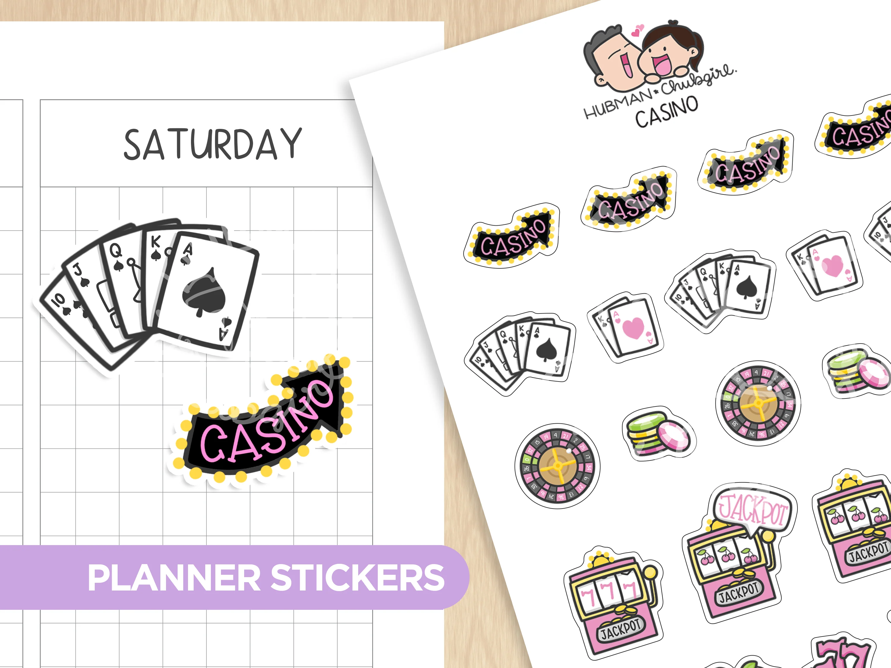 Las Vegas Sticker Set - Image 6