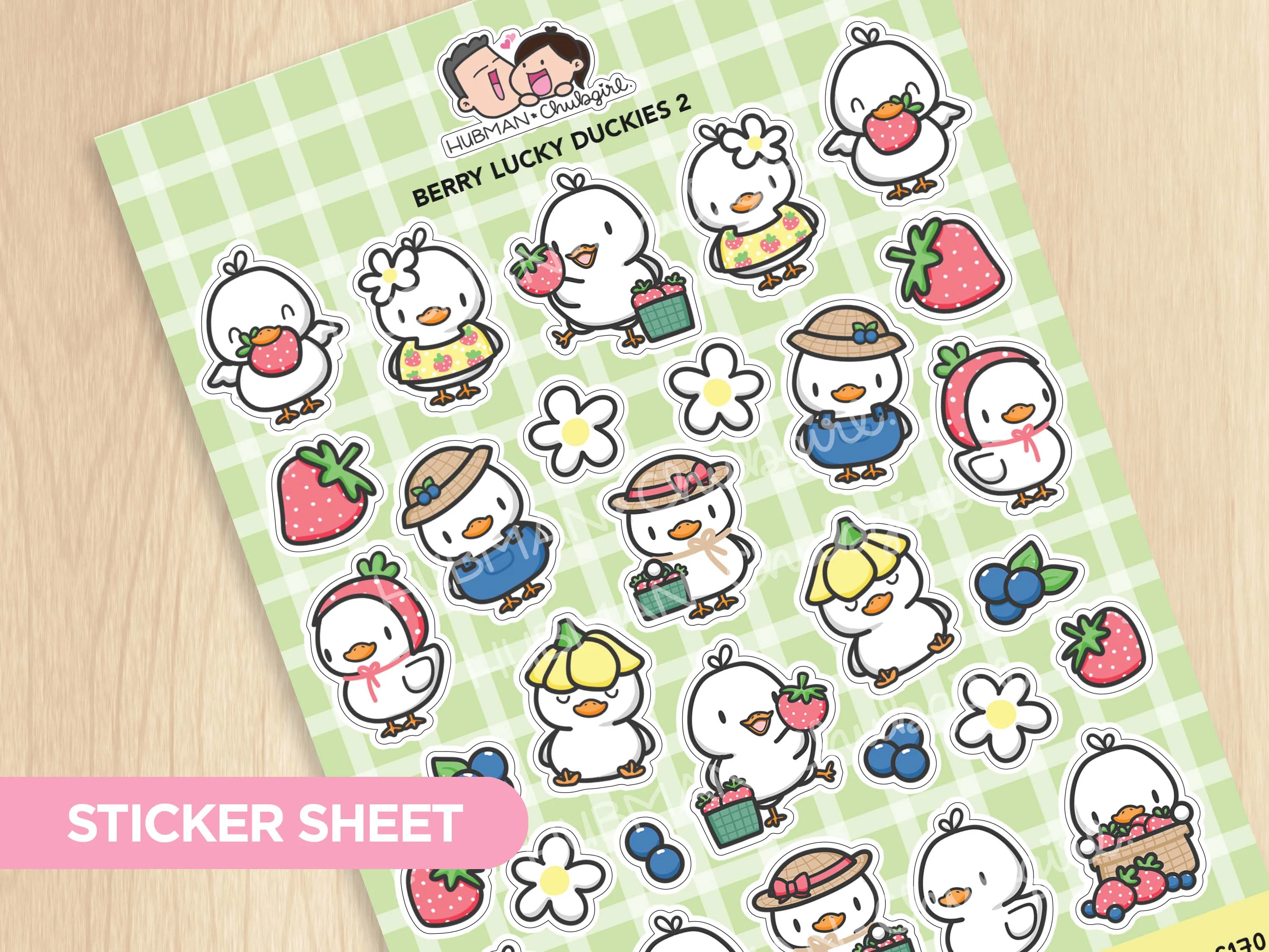 Lucky Duckies Sticker Set - Image 3