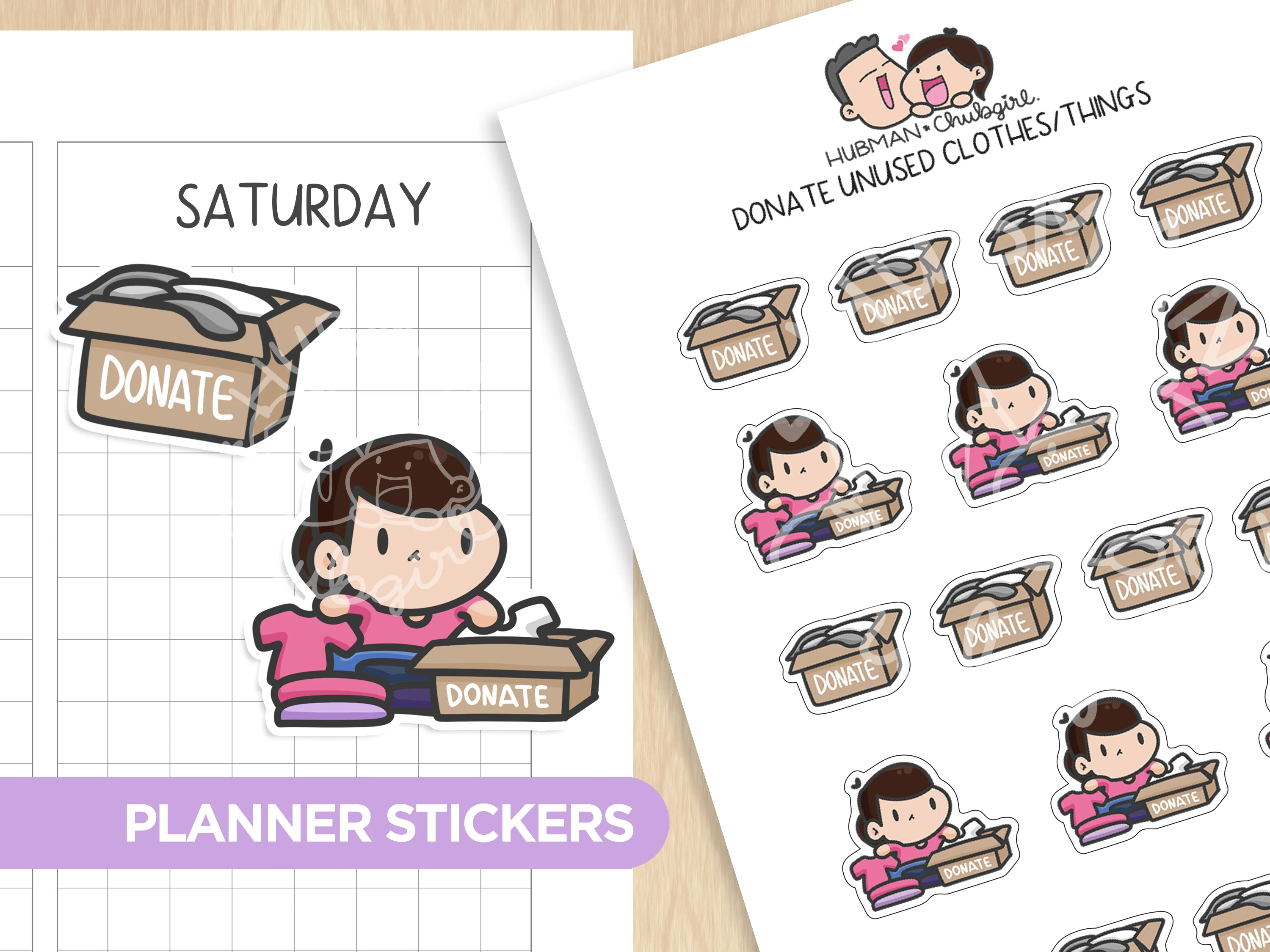 Chores Planner Sticker Set - Image 11