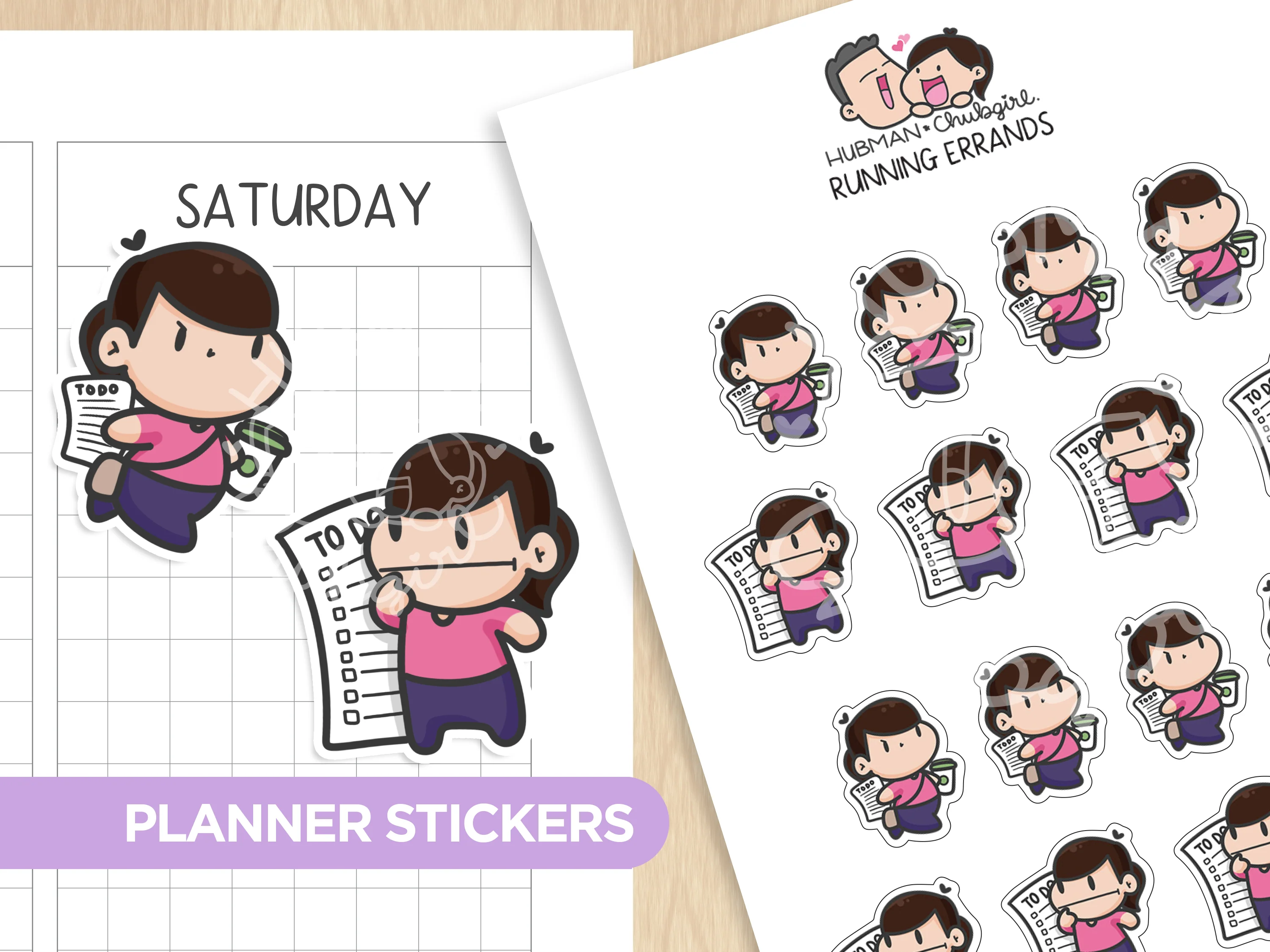 Chores Planner Sticker Set - Image 12