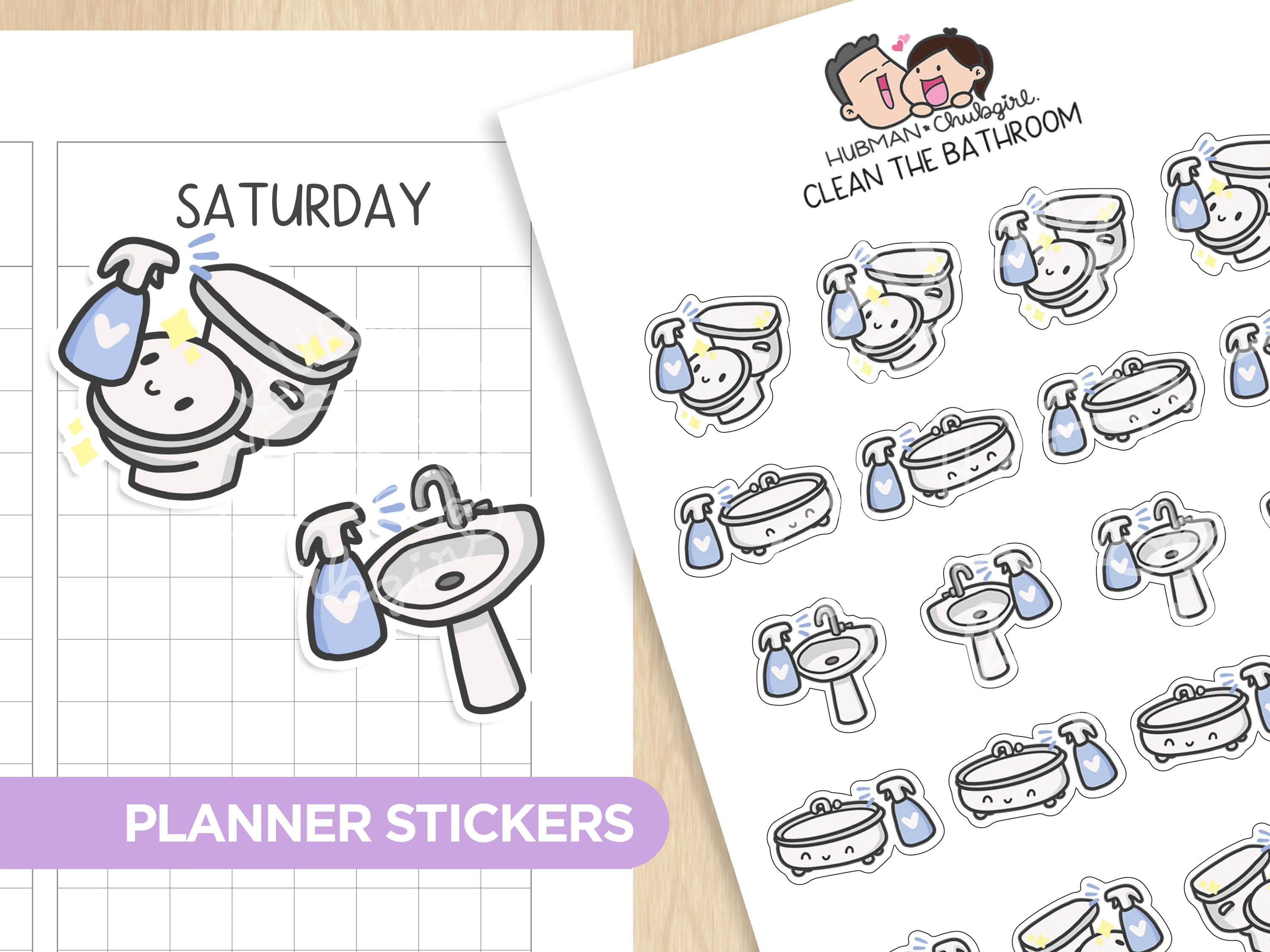 Chores Planner Sticker Set - Image 6