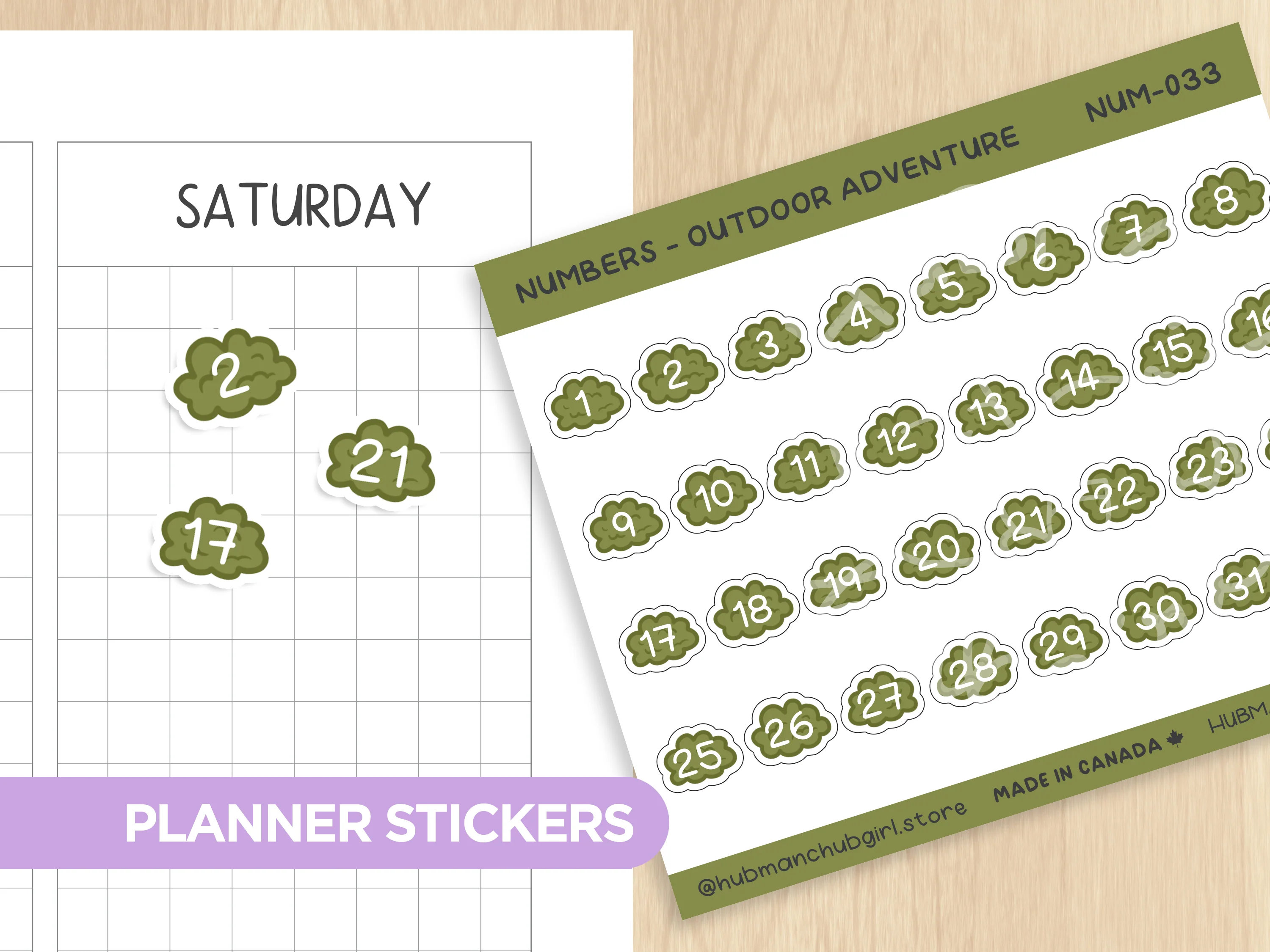 Outdoor Adventure Journaling Extras Sticker Set - Image 6