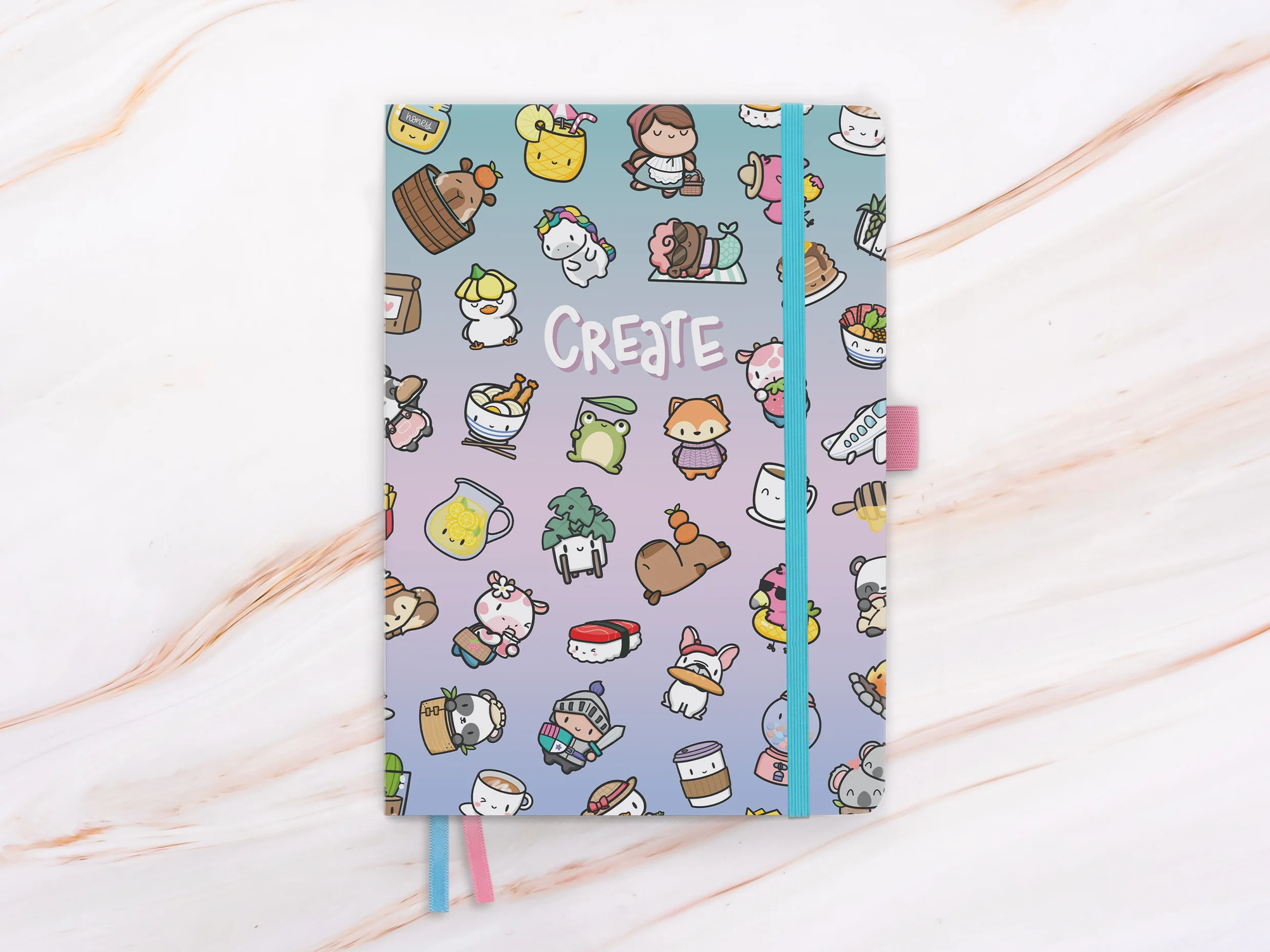 Cute Characters - Creative Journal