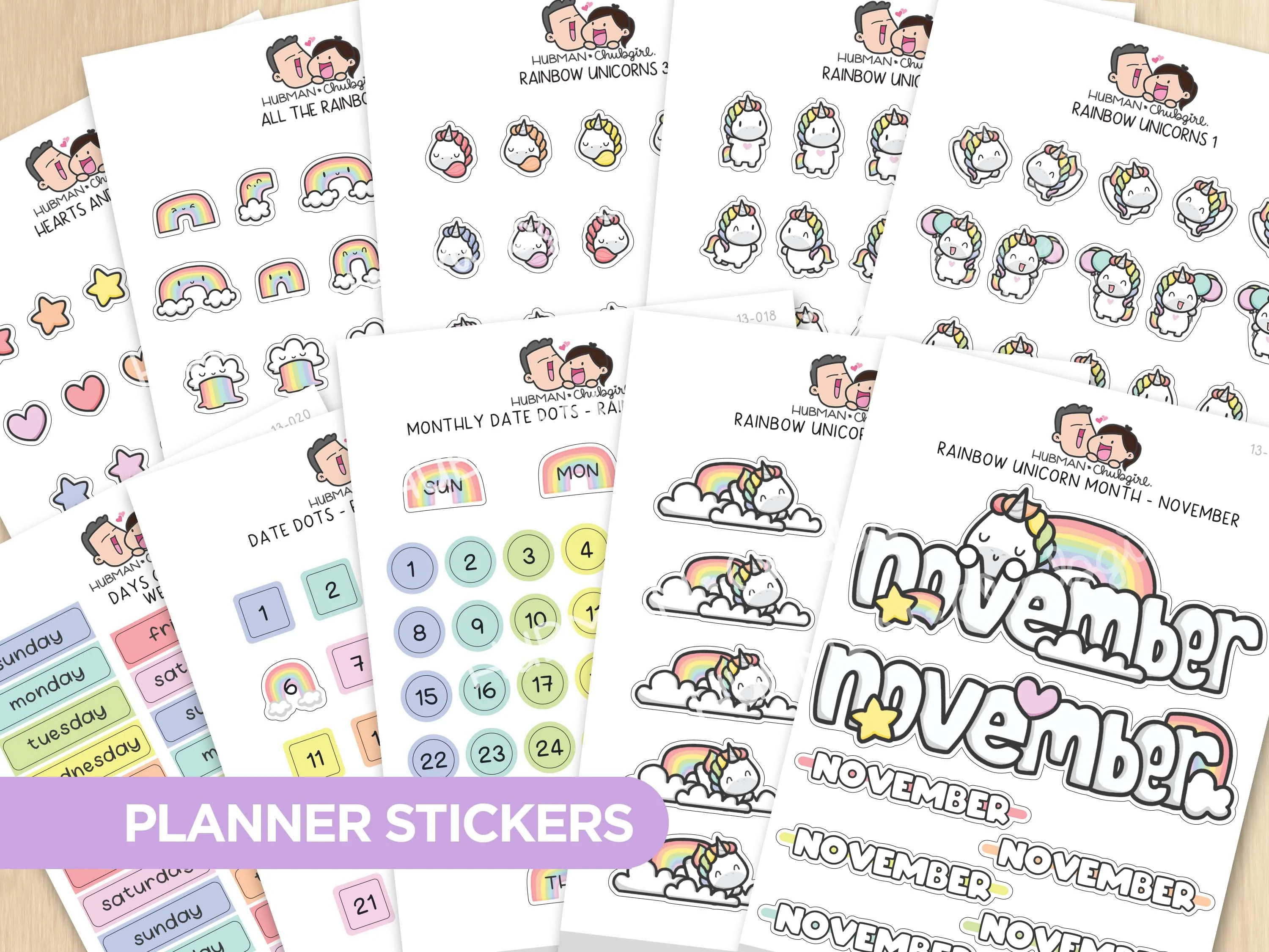 Rainbow Unicorns Journal Pack - Image 11