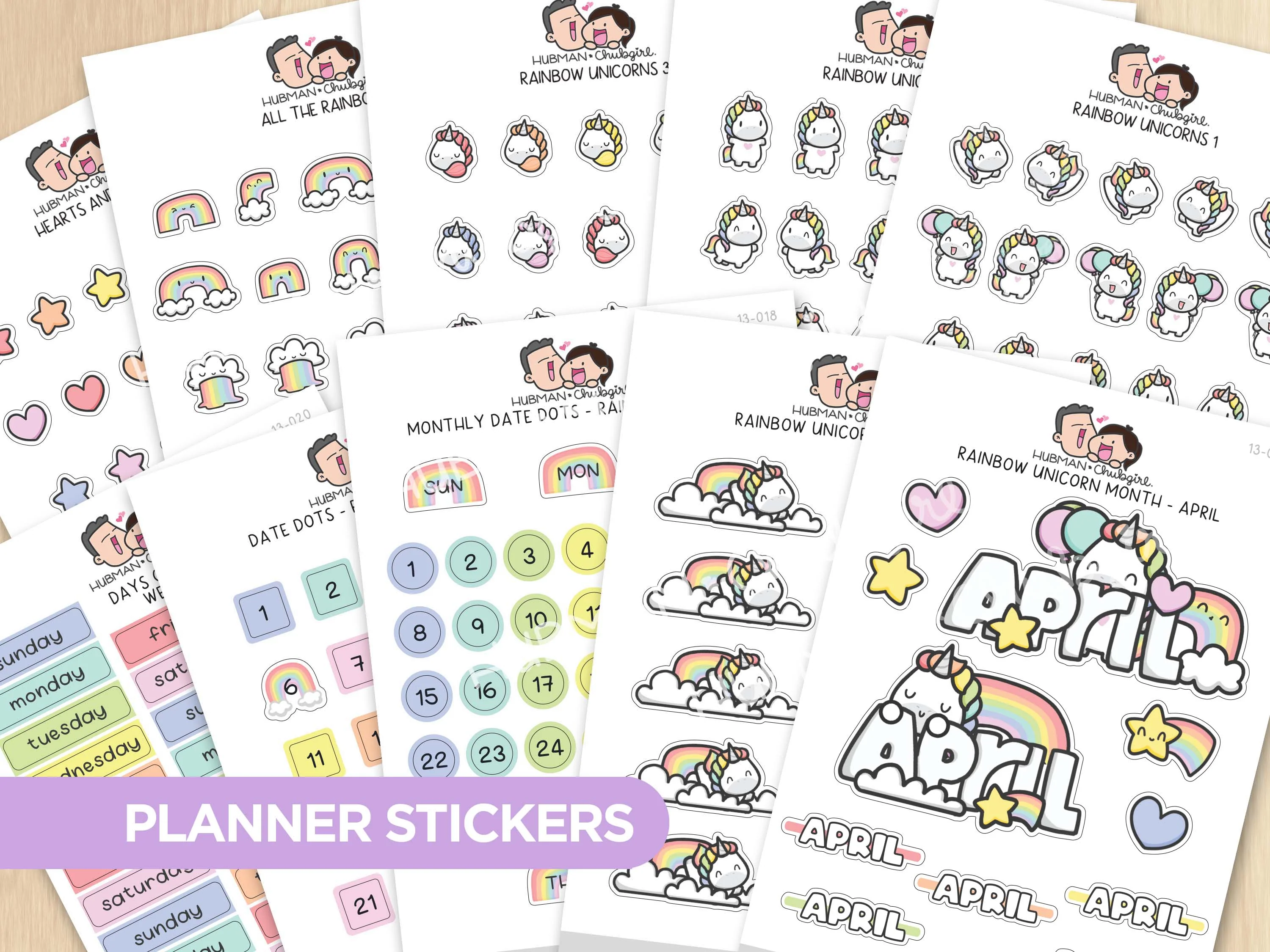 Rainbow Unicorns Journal Pack - Image 4