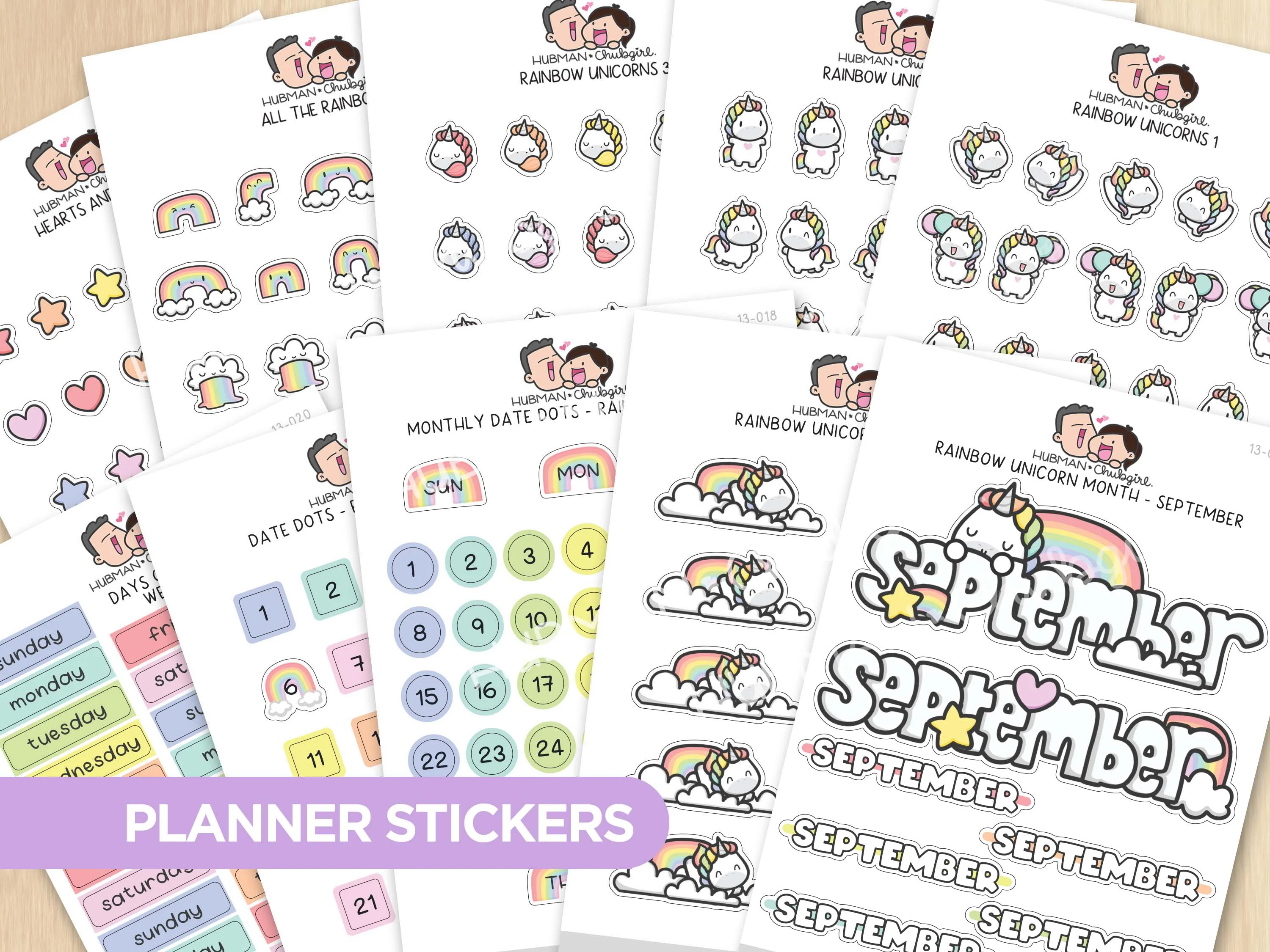 Rainbow Unicorns Journal Pack - Image 9