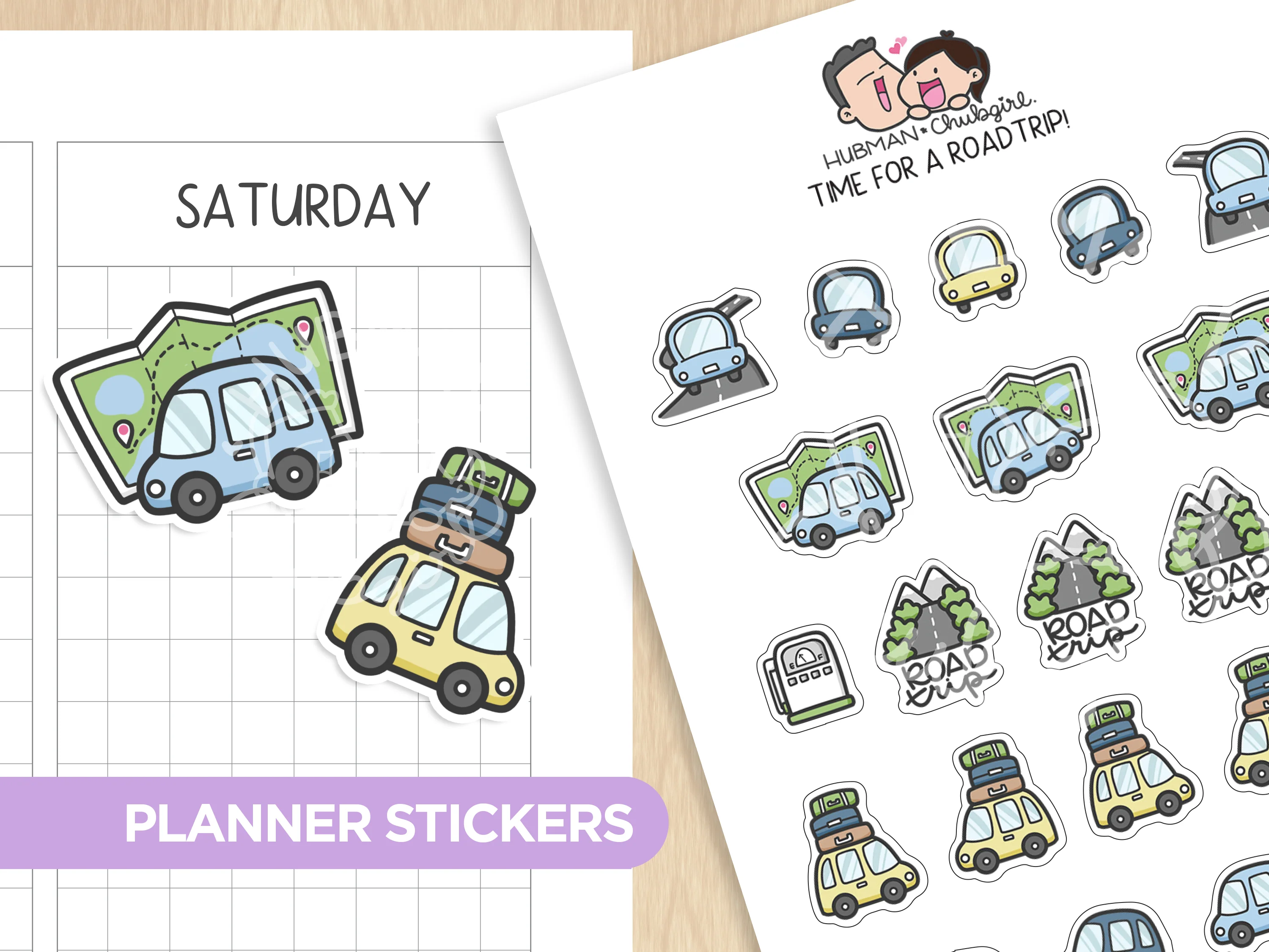 Roadtrip Sticker Set - Image 4