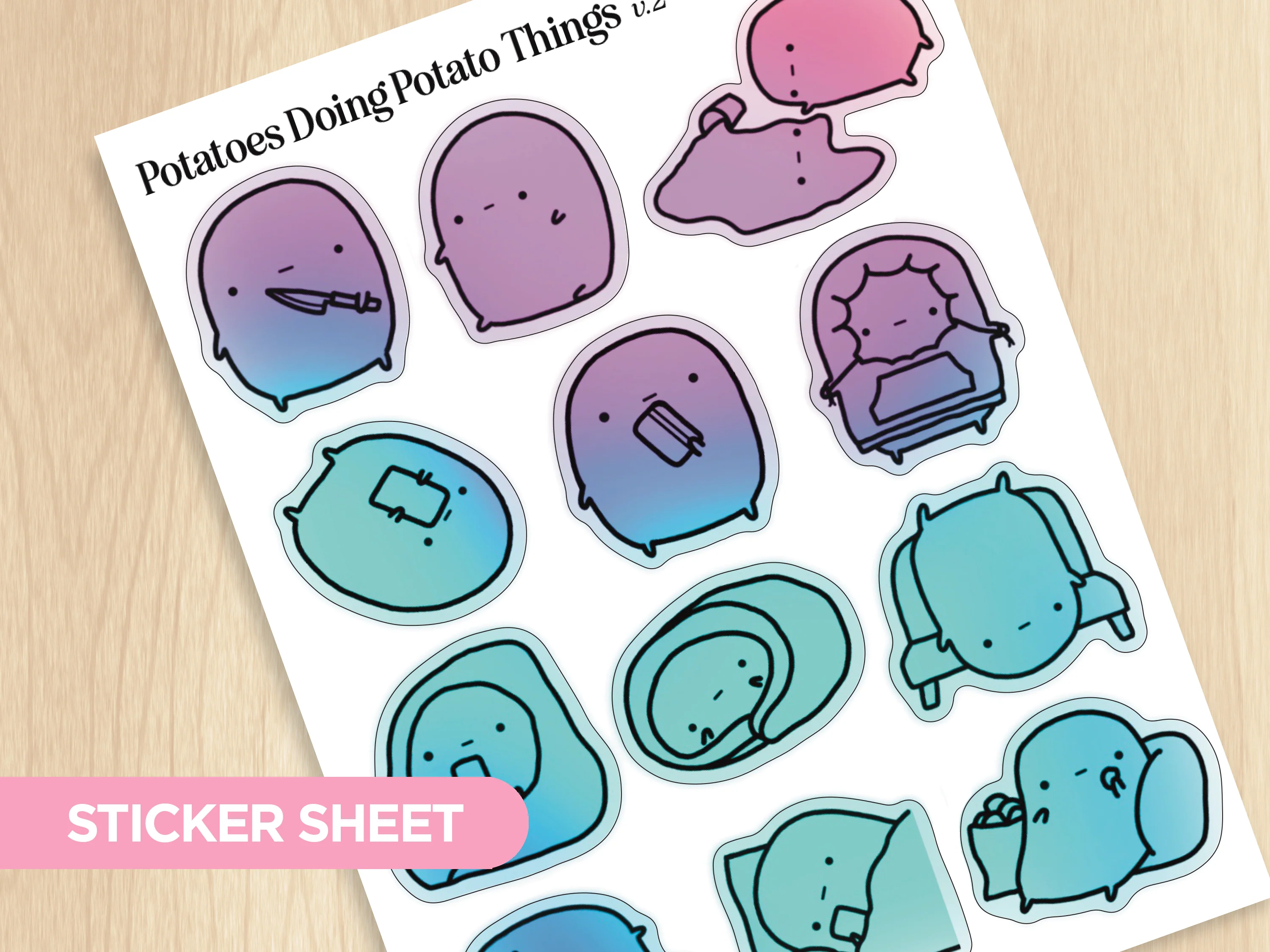 Sad Potato - Gradient Things