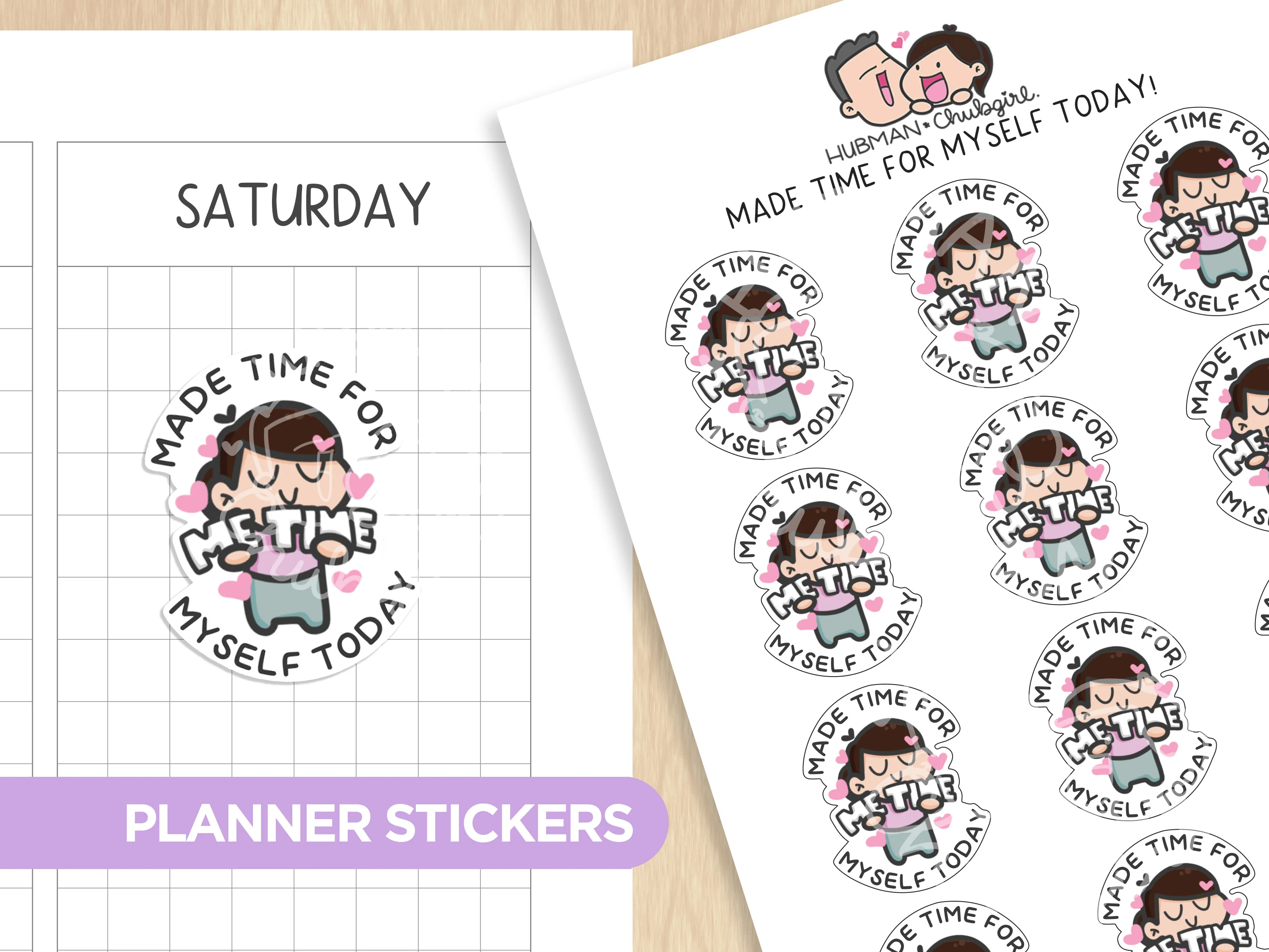 Self-Care Sticker Set - Image 13