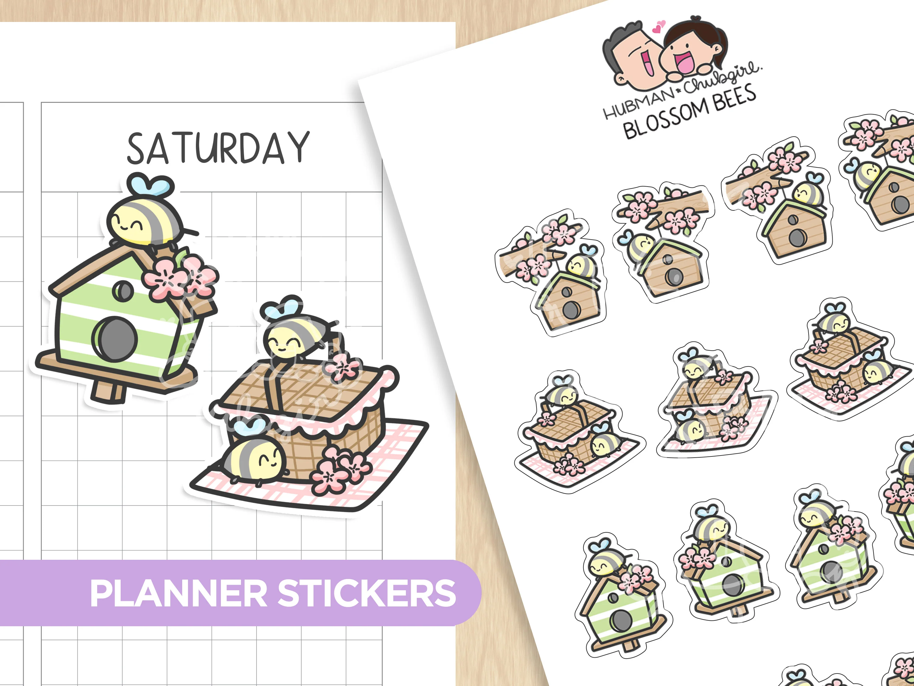 Spring Blossoms Sticker Set - Image 11