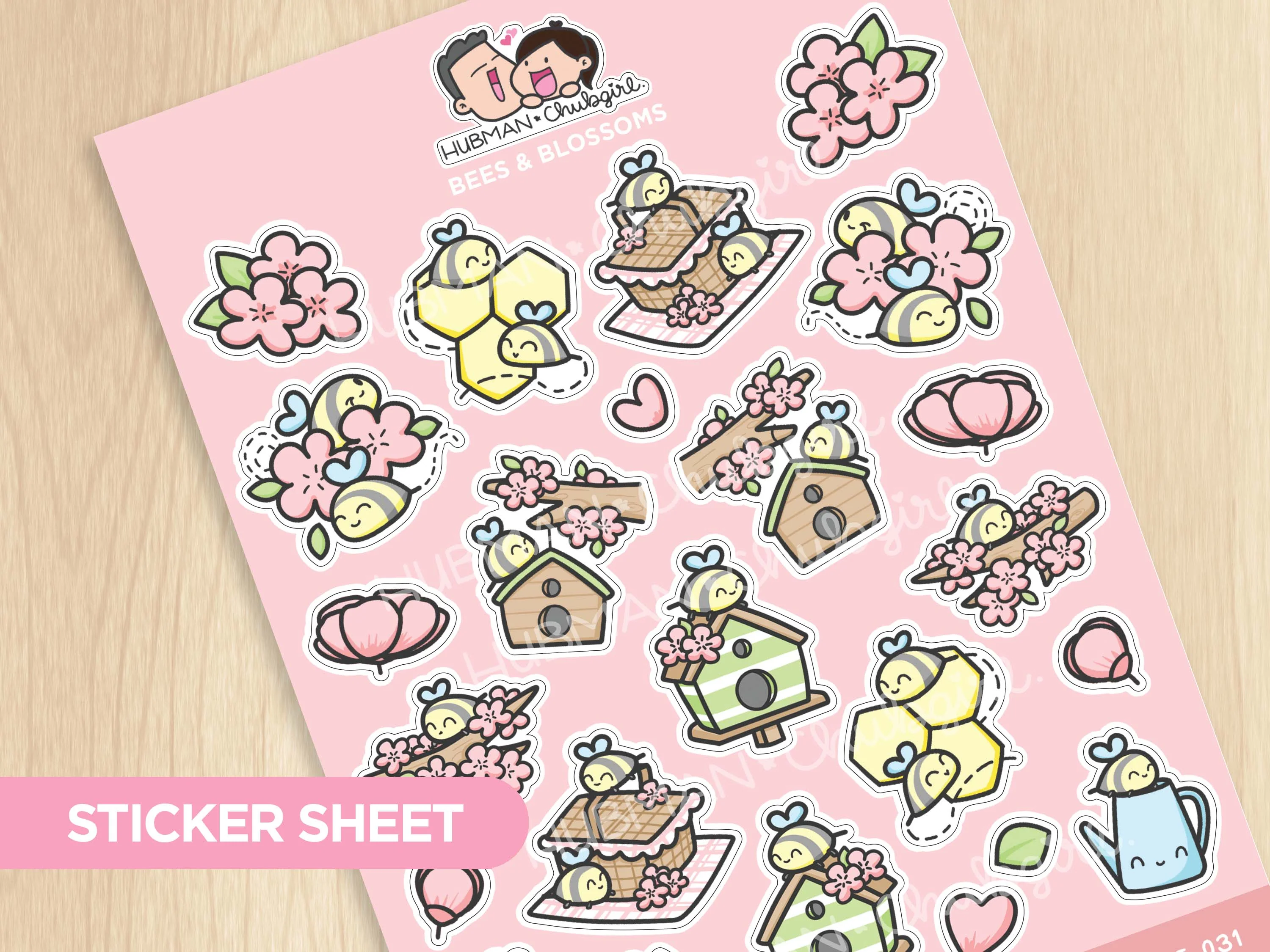 Spring Blossoms Sticker Set - Image 3