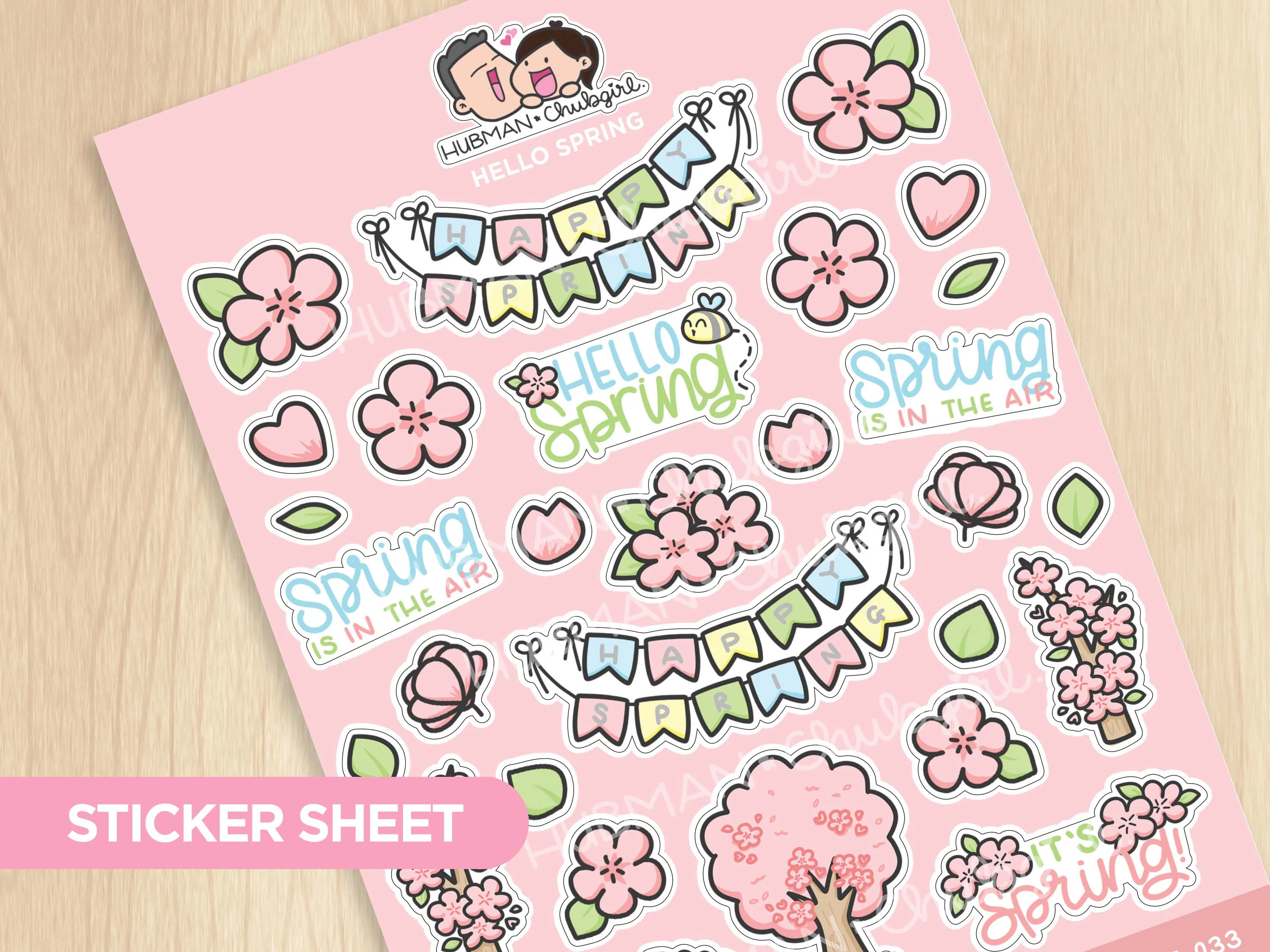 Spring Blossoms Sticker Set - Image 5