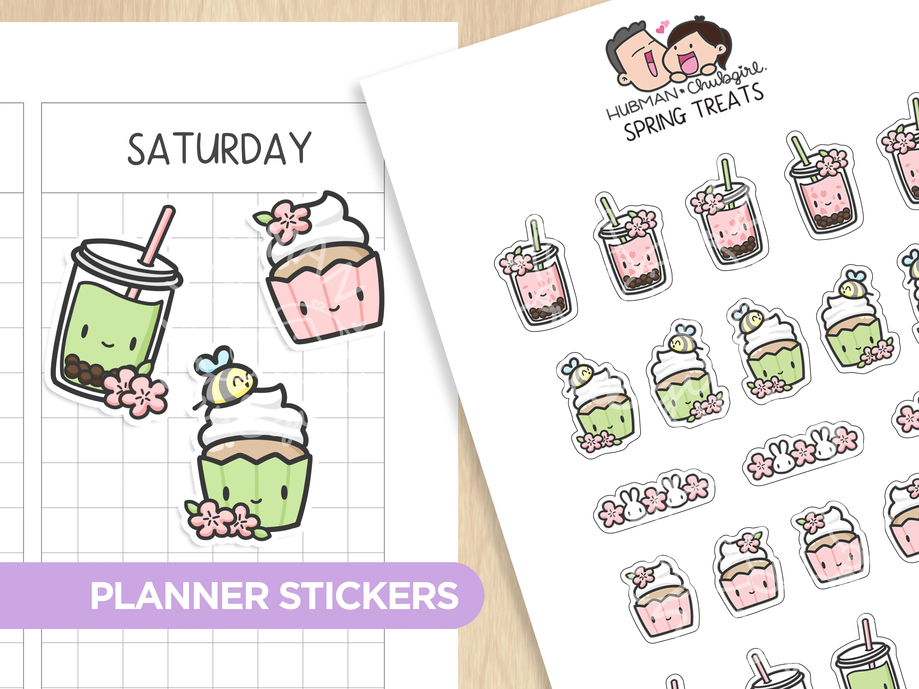 Spring Blossoms Sticker Set - Image 7