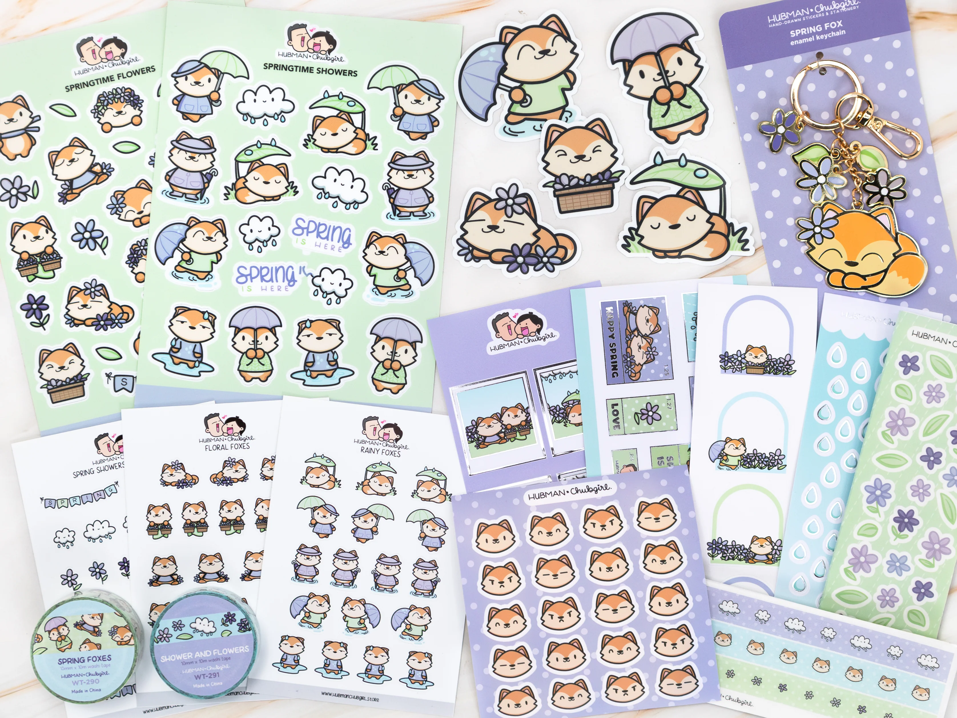 Spring Foxes Bundle