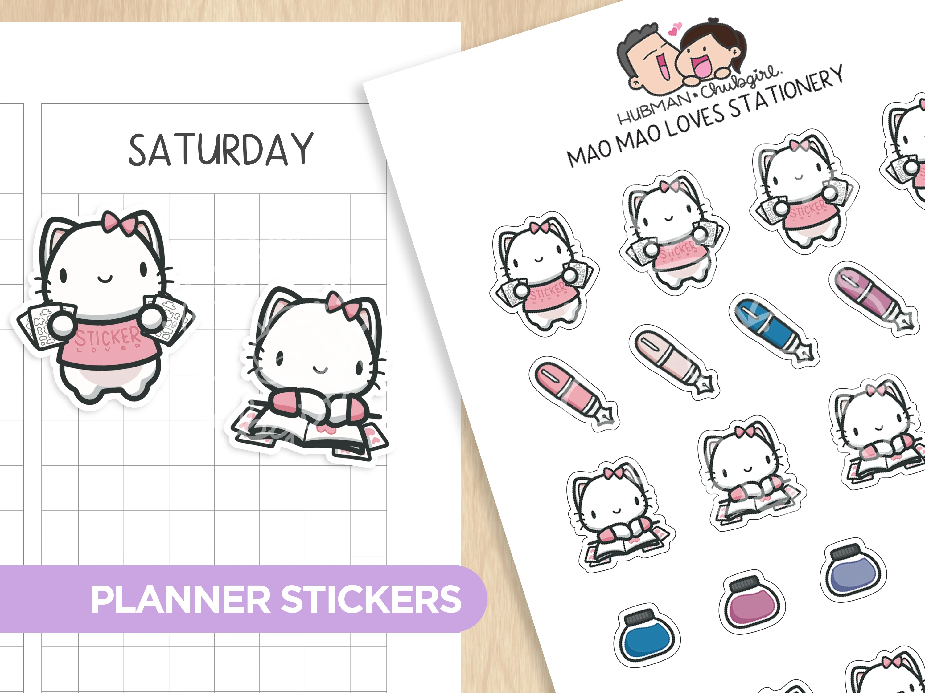 Stationery Buddies Sticker Set - Image 14