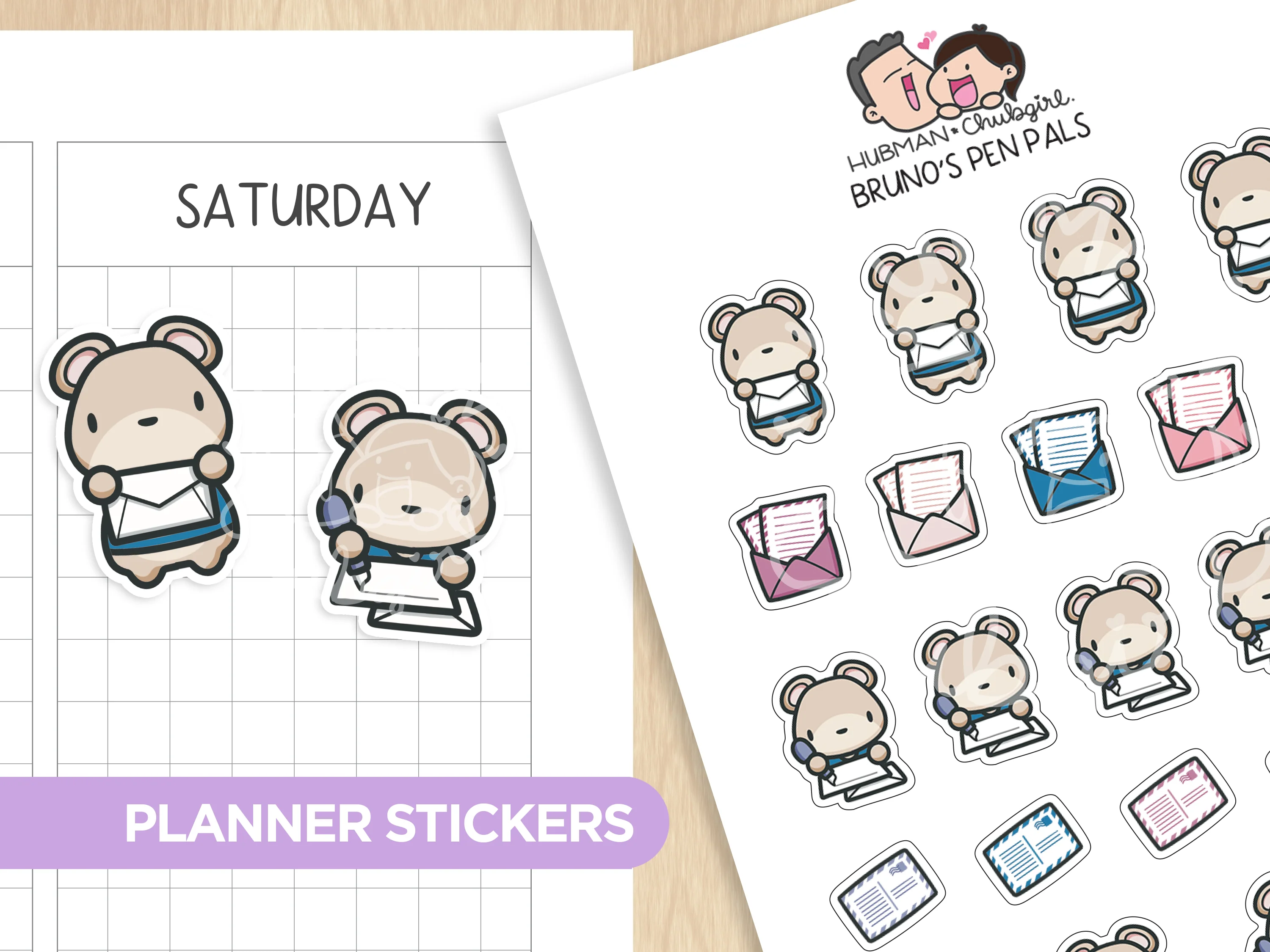 Stationery Buddies Sticker Set - Image 13