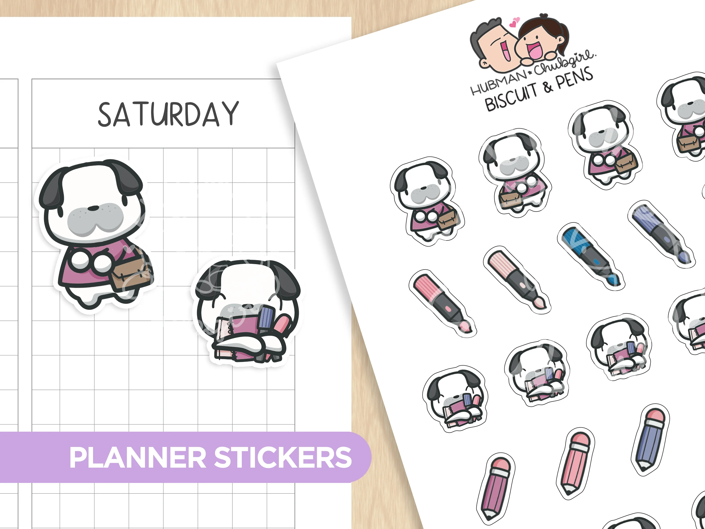 Stationery Buddies Sticker Set - Image 8