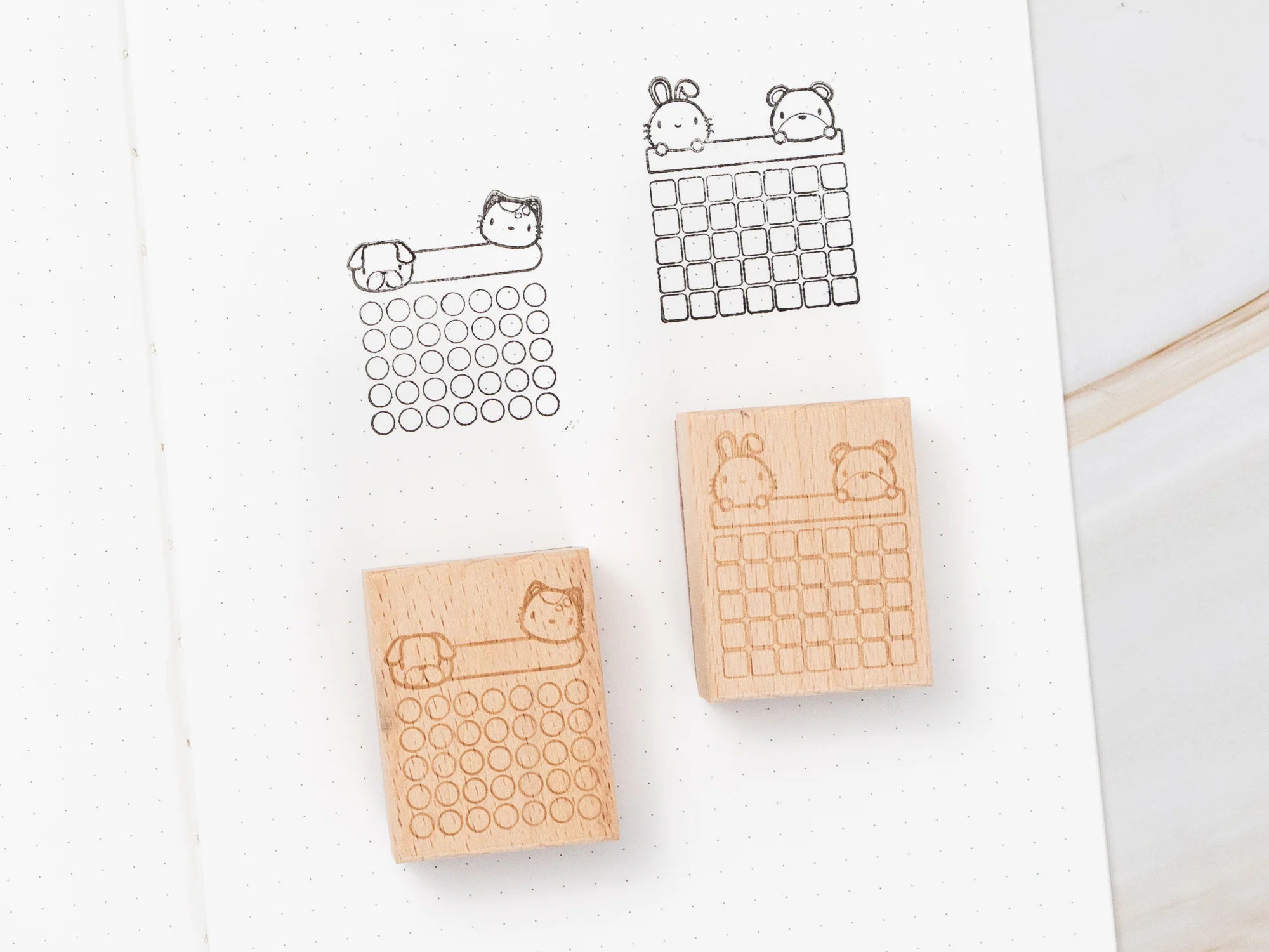 Stationery Buddies Stamps (Set of 4) - Image 3