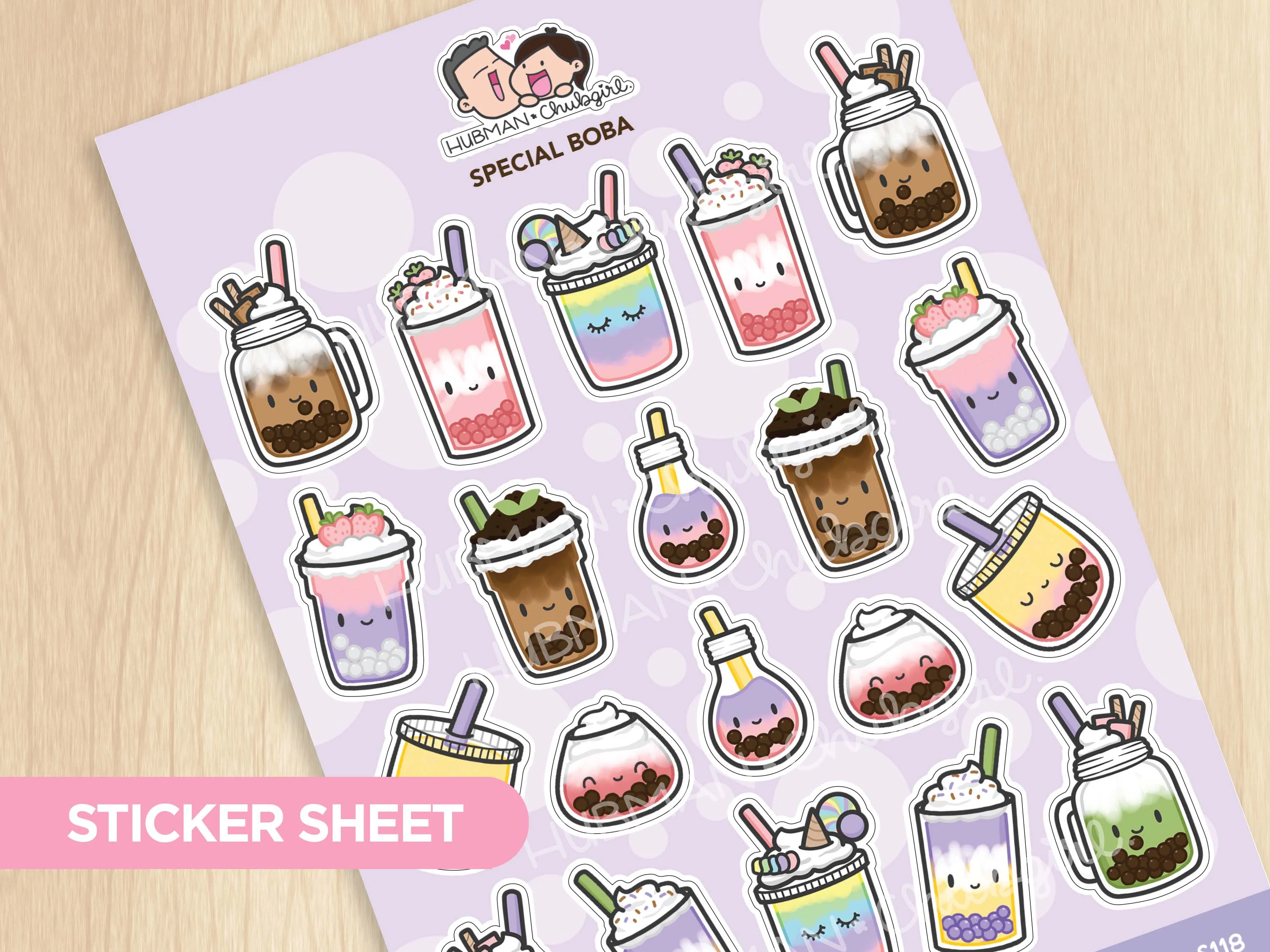 Sticker Sheet - Special Boba