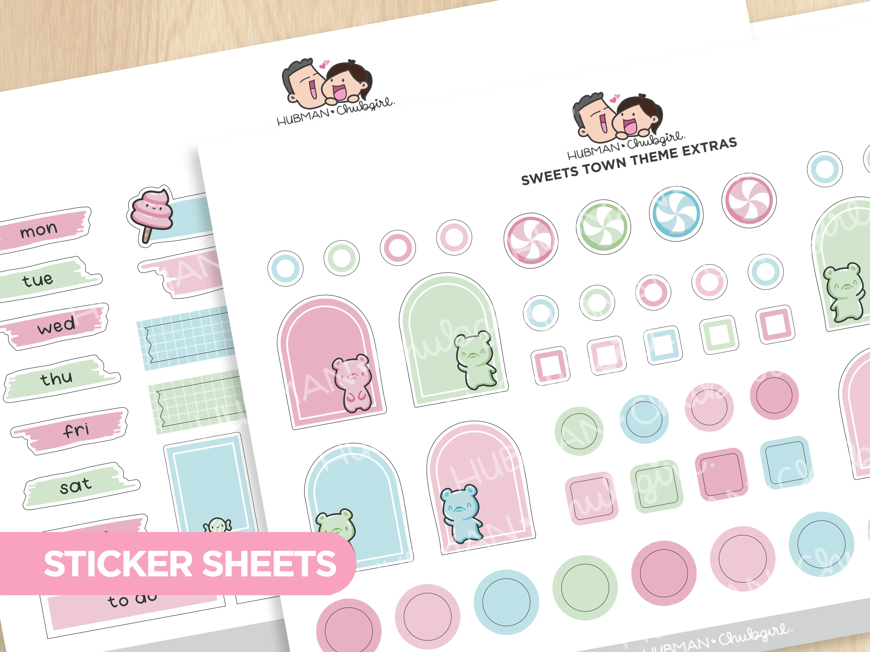 Sweets Town Theme Extras