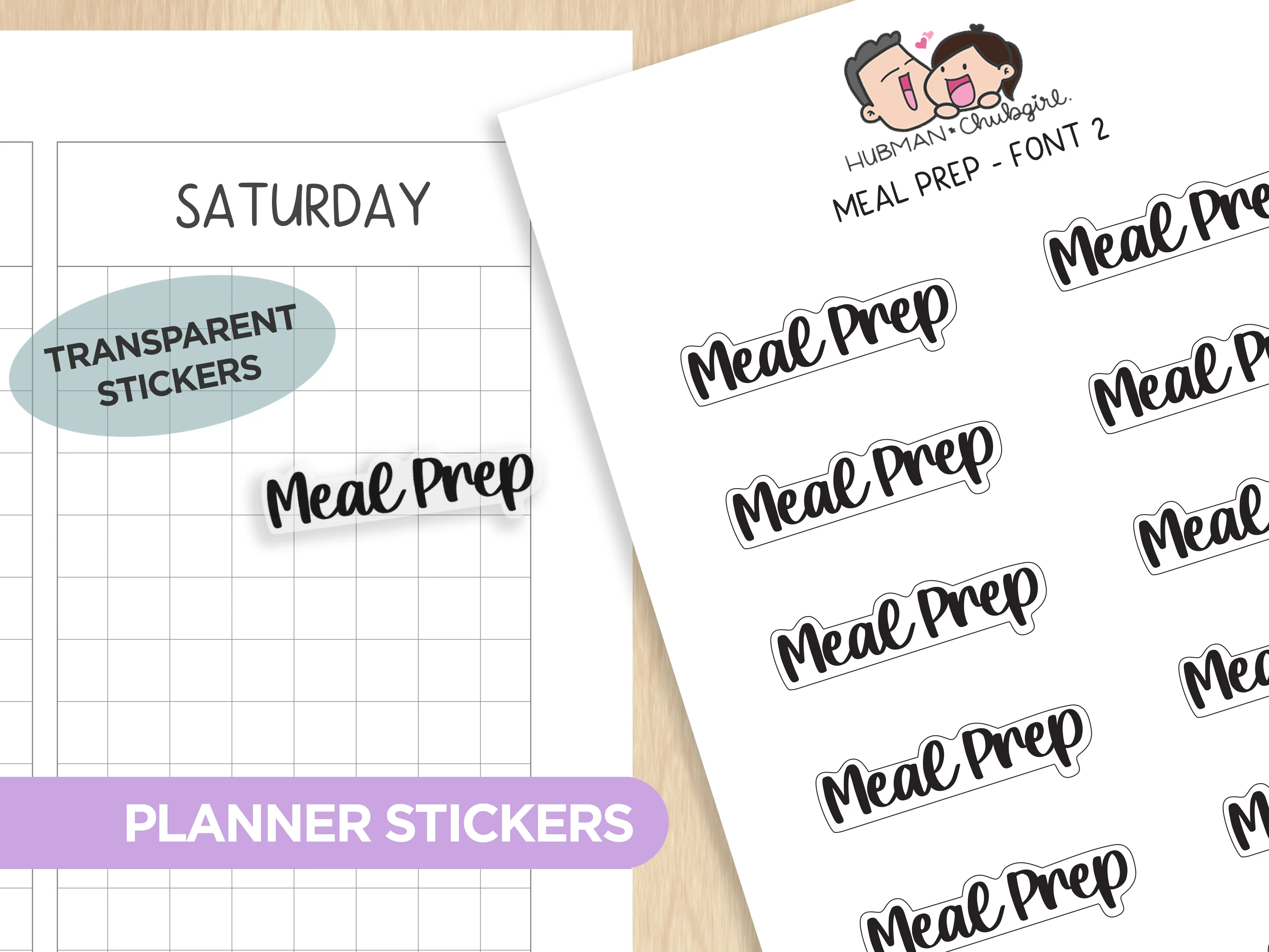 Text Planner Stickers Set (Font 2) - Image 12