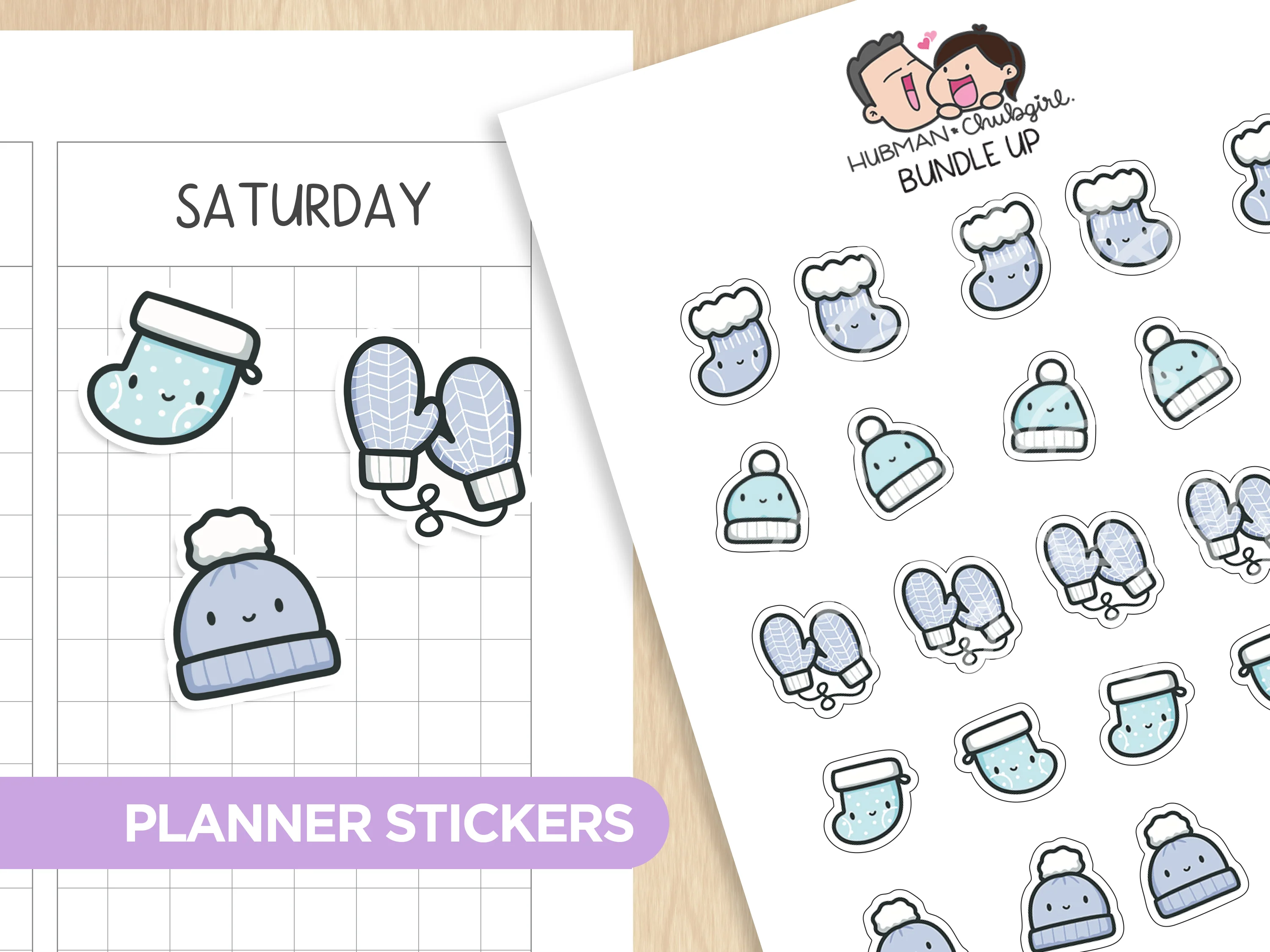 Bundle Up Planner Stickers