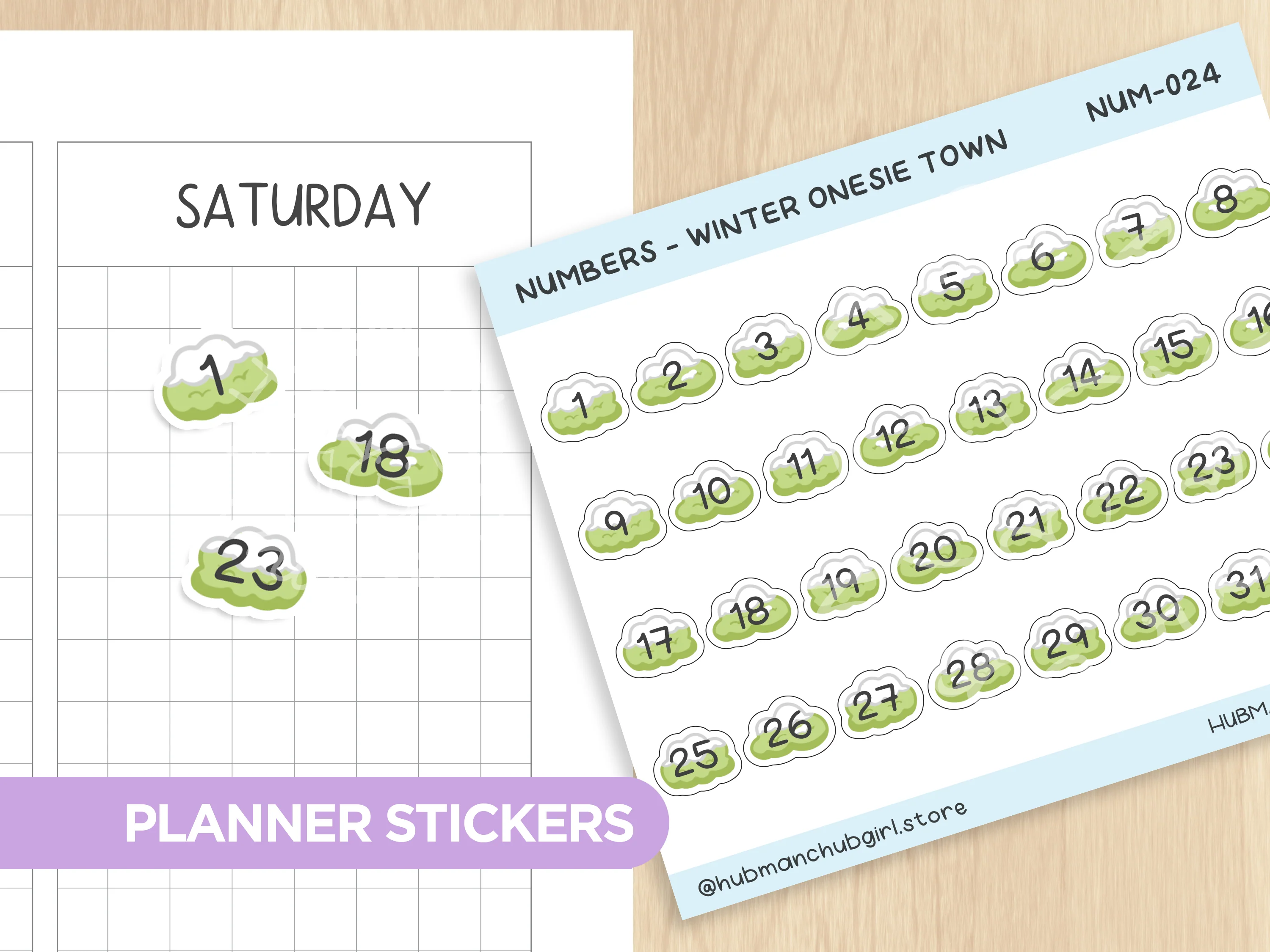 Cozy Bookworm Journaling Extras Sticker Set - Image 6